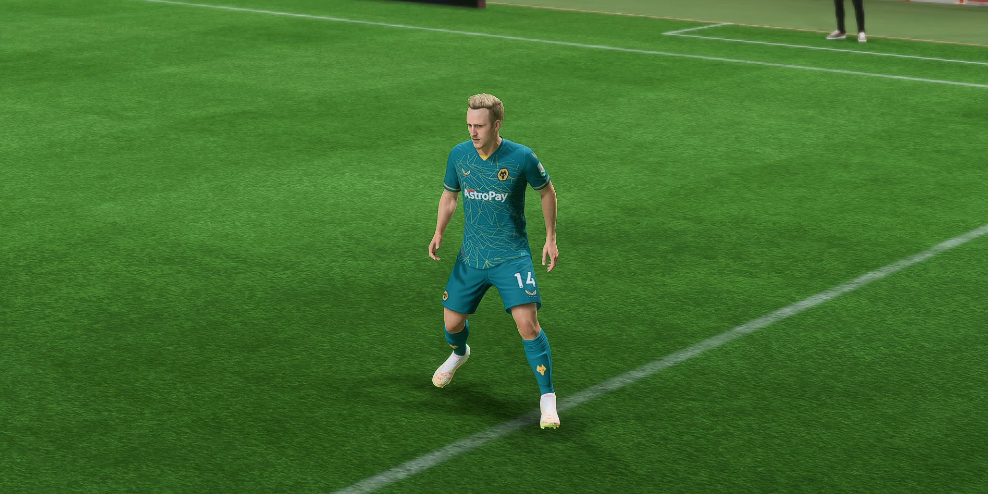 FIFA 23 Wolves Player 14 In Action
