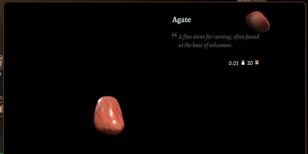 Agate Gemstone Baldur's Gate 3