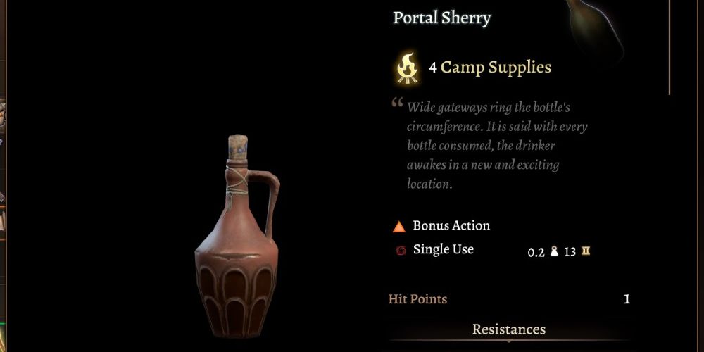 Portal Sherry Baldur's Gate 3