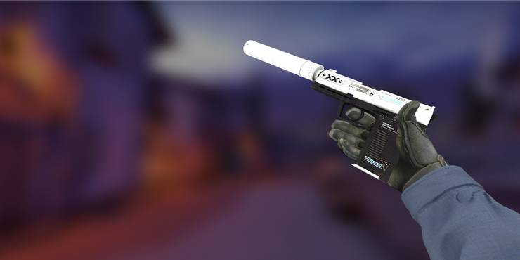 Player inspecting USP-S Printstream in Counter Strike: Global Offensive.