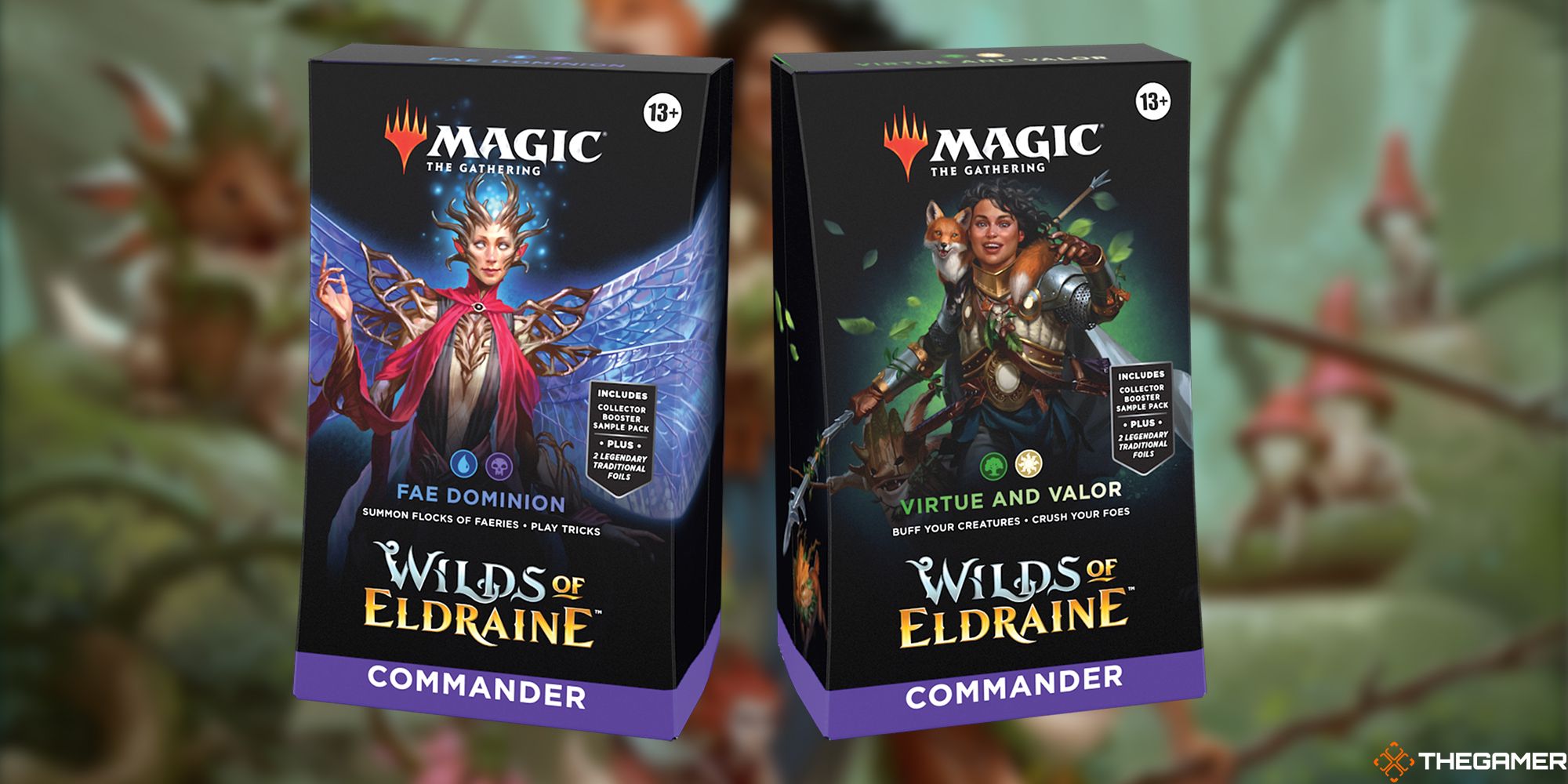 Wilds of Eldraine - Commander Deck Bundle (Español) - Magic: The Gathe —