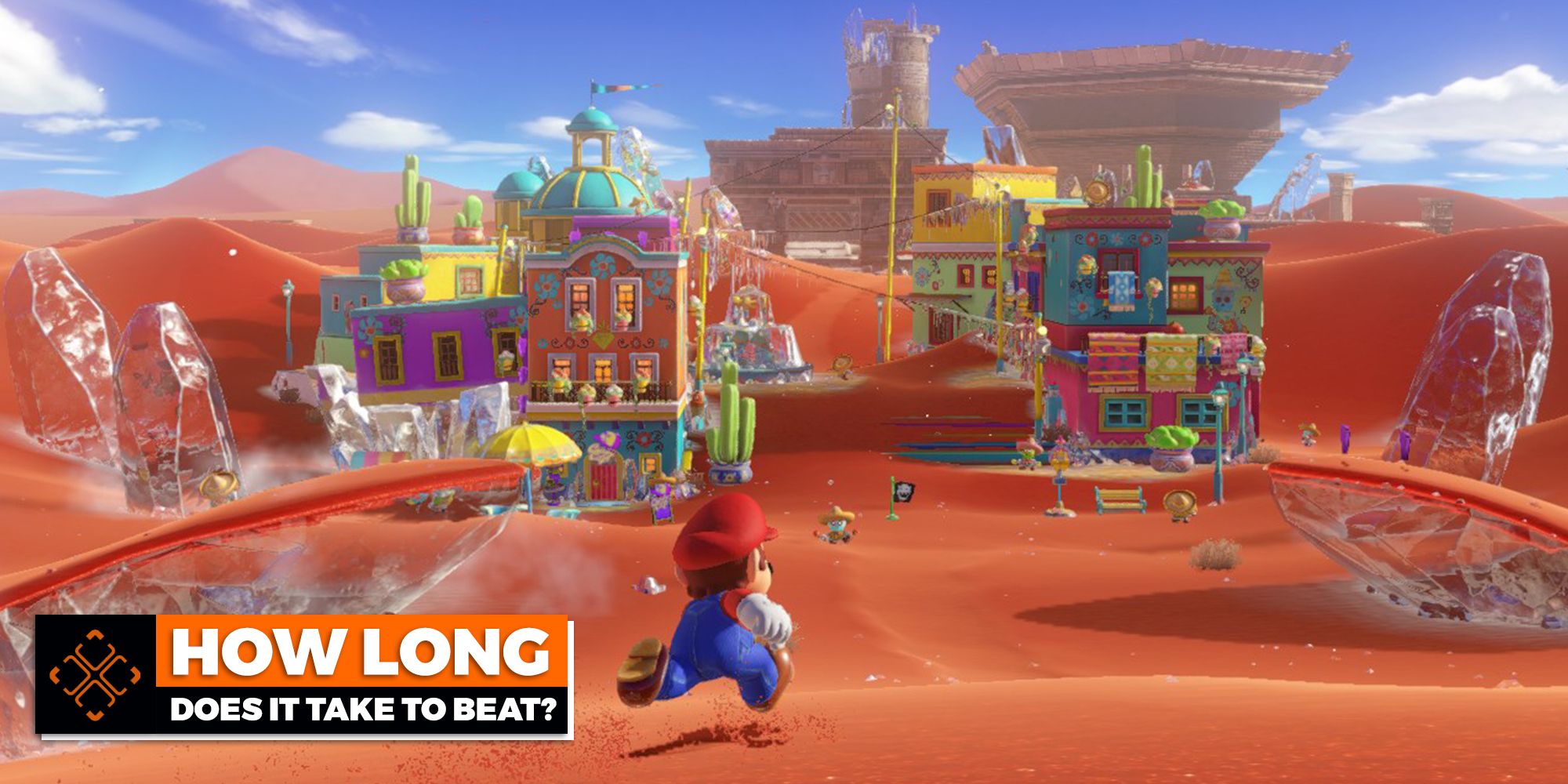 Game screen from Super Mario Odyssey.
