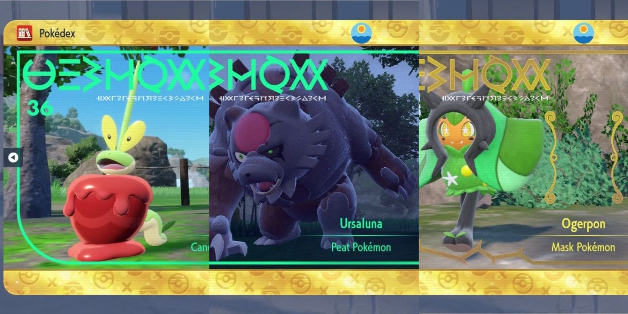 Todos os novos Pokémon na DLC The Teal Mask