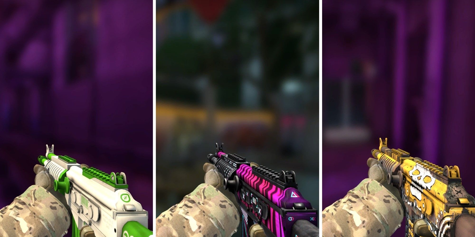 An image of Galil AR Eco, Chromatic Aberration and Chatterbox in CSGO