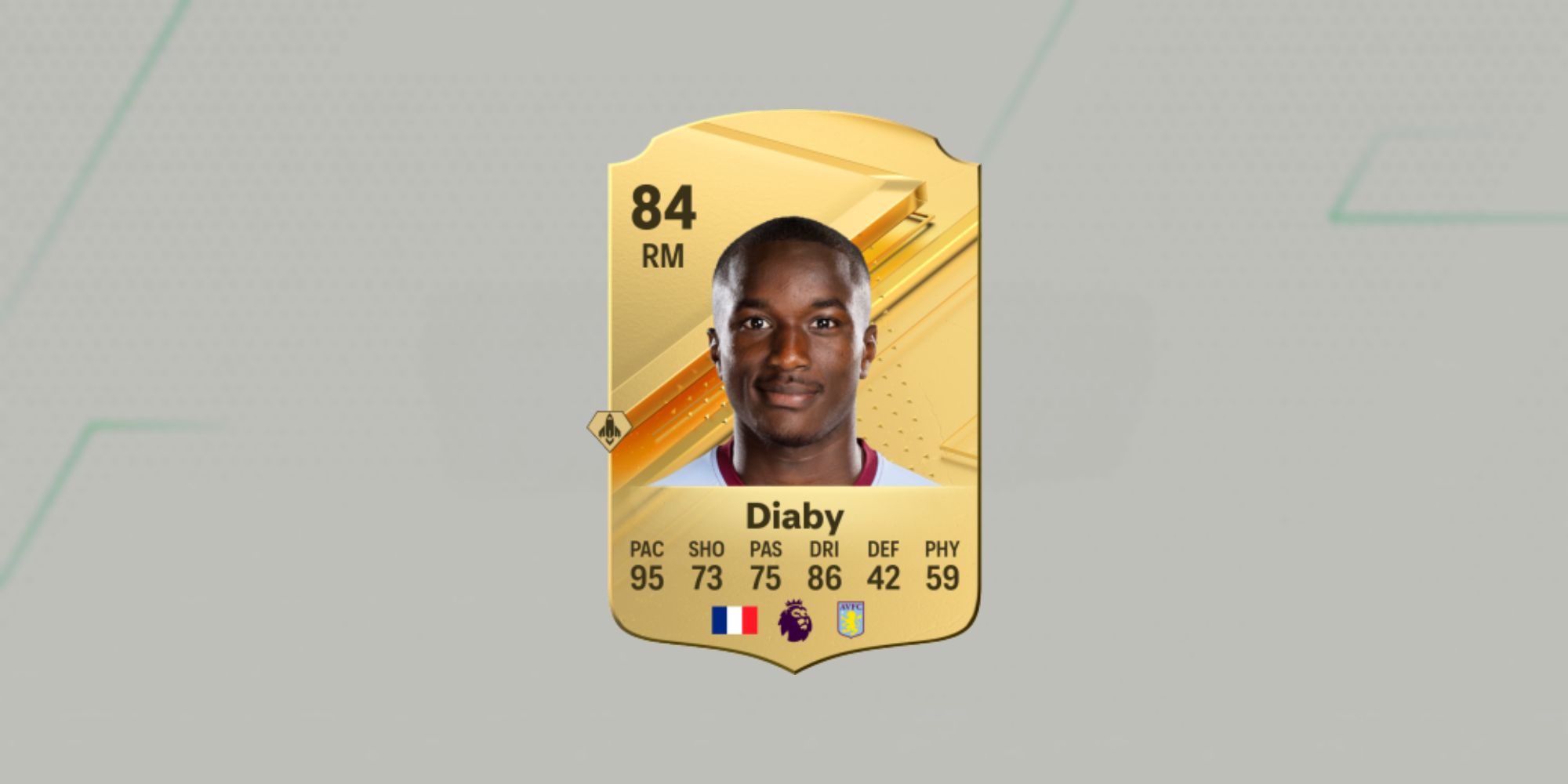 An image of Moussa Diaby in EA Sports FC 24