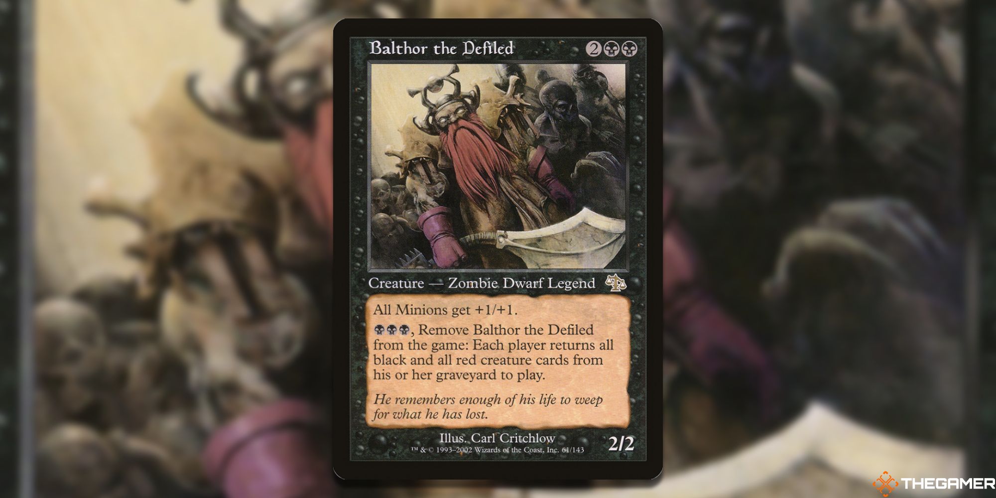 MTG: Balthor the Defiled card