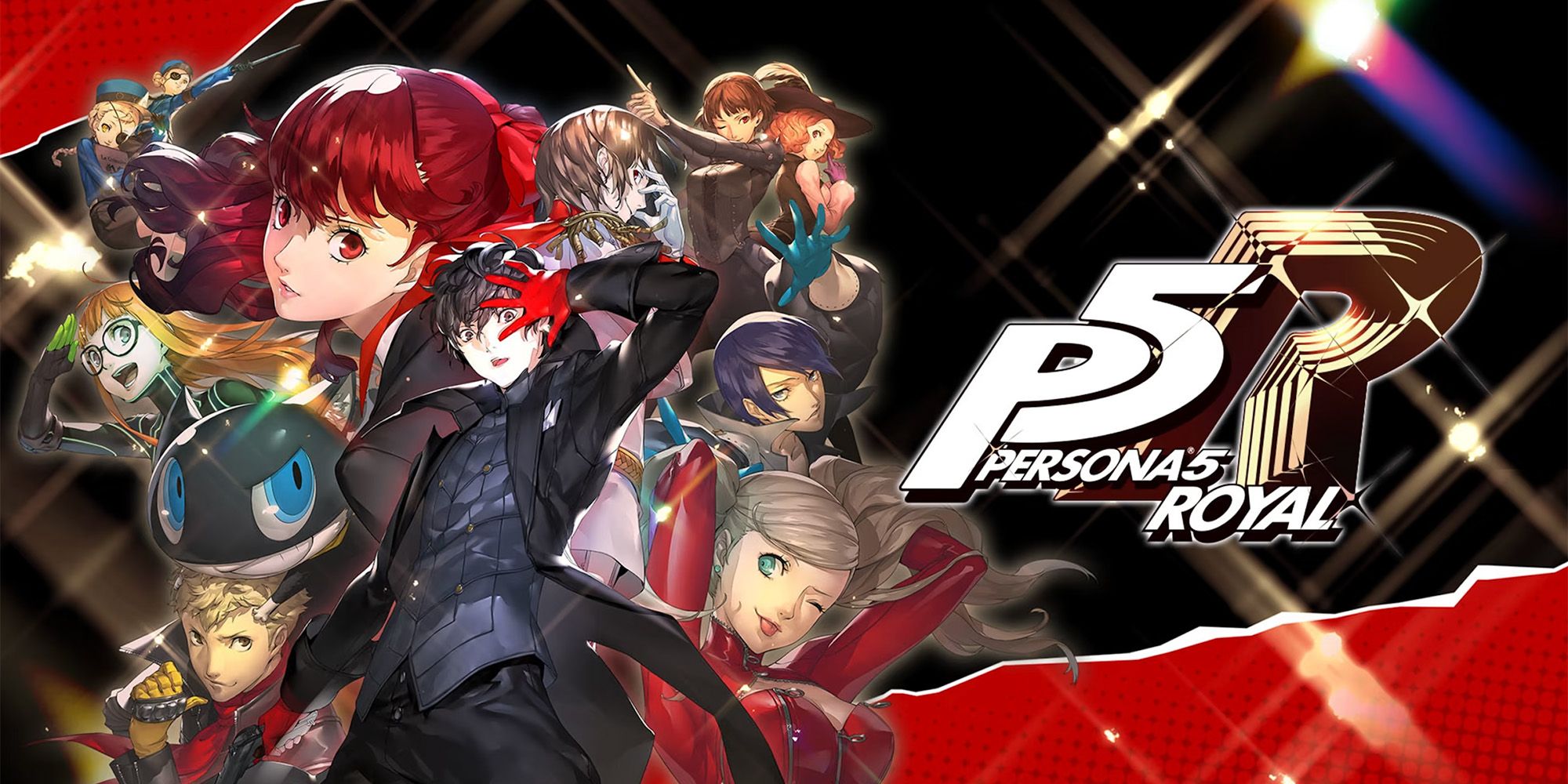 Joker, Morgana, Ann, And The Rest Of The Main Cast of Persona 5 Royal Posing