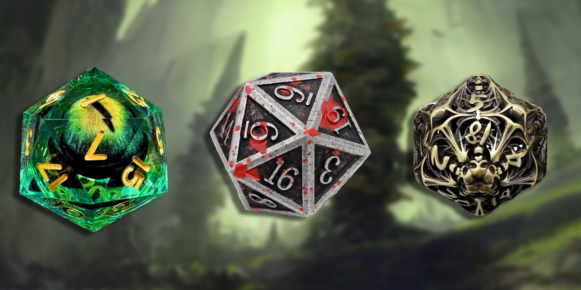 Coolest D&D Dice Sets (& Where To Buy Them)