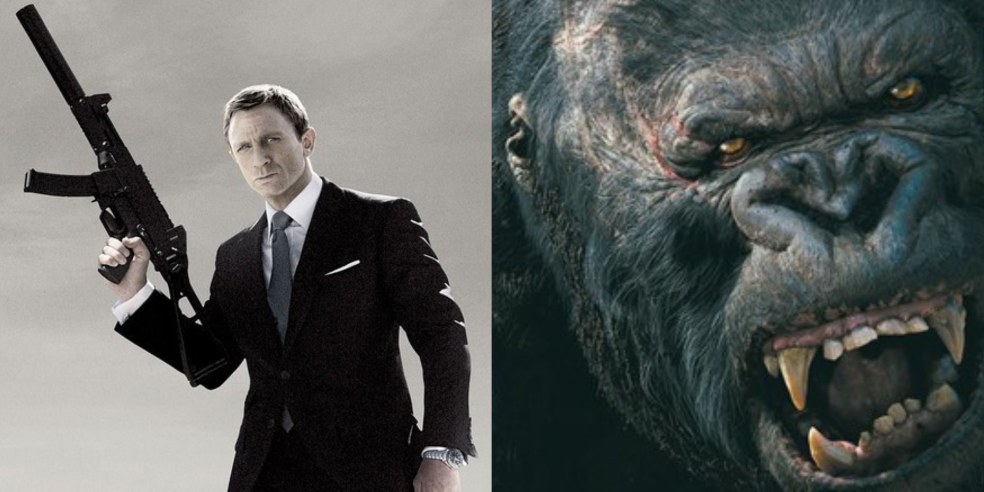 Box art to Quantum of Solace and King Kong 360
