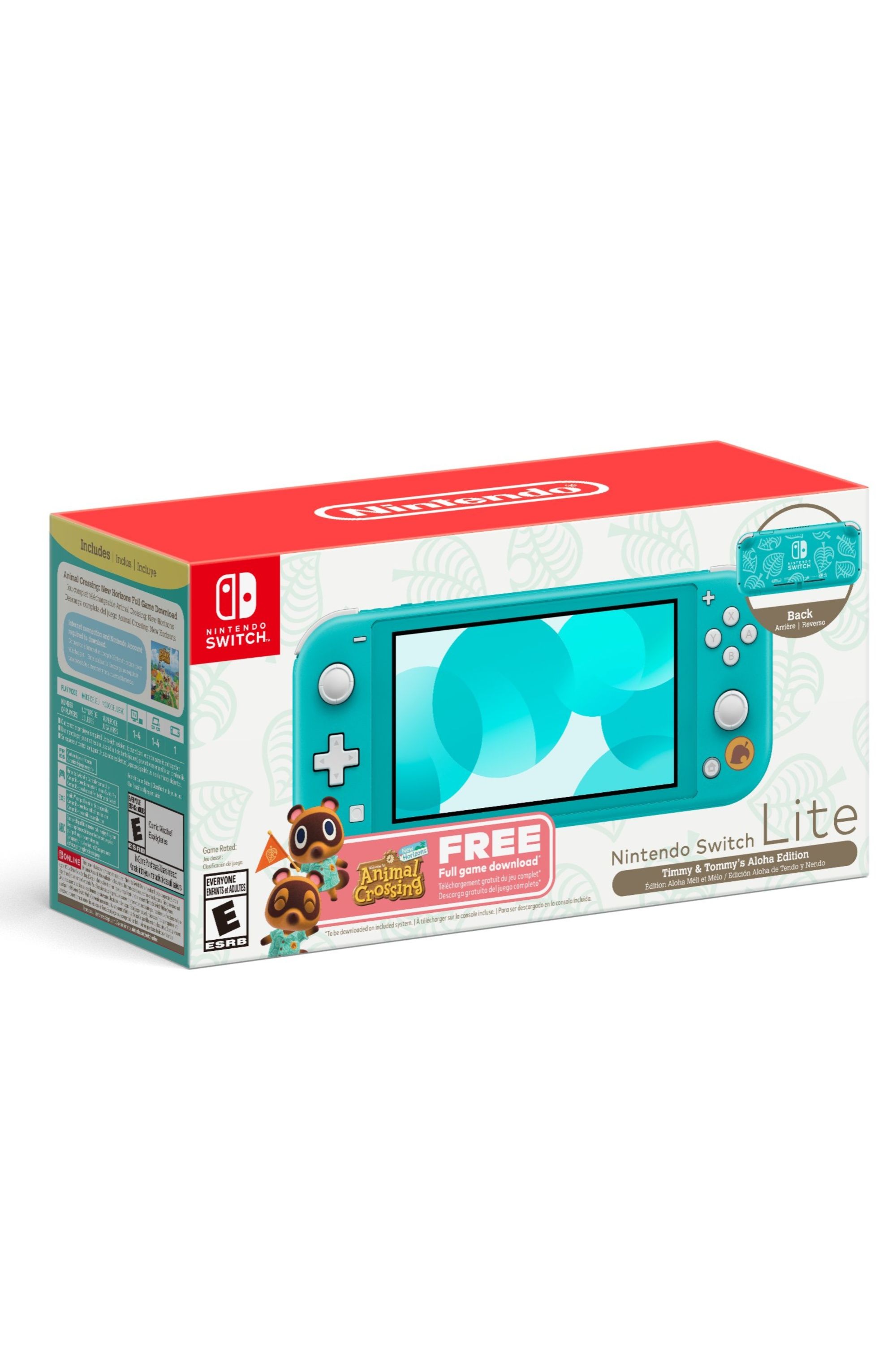 Does animal crossing new horizons work on sale on switch lite