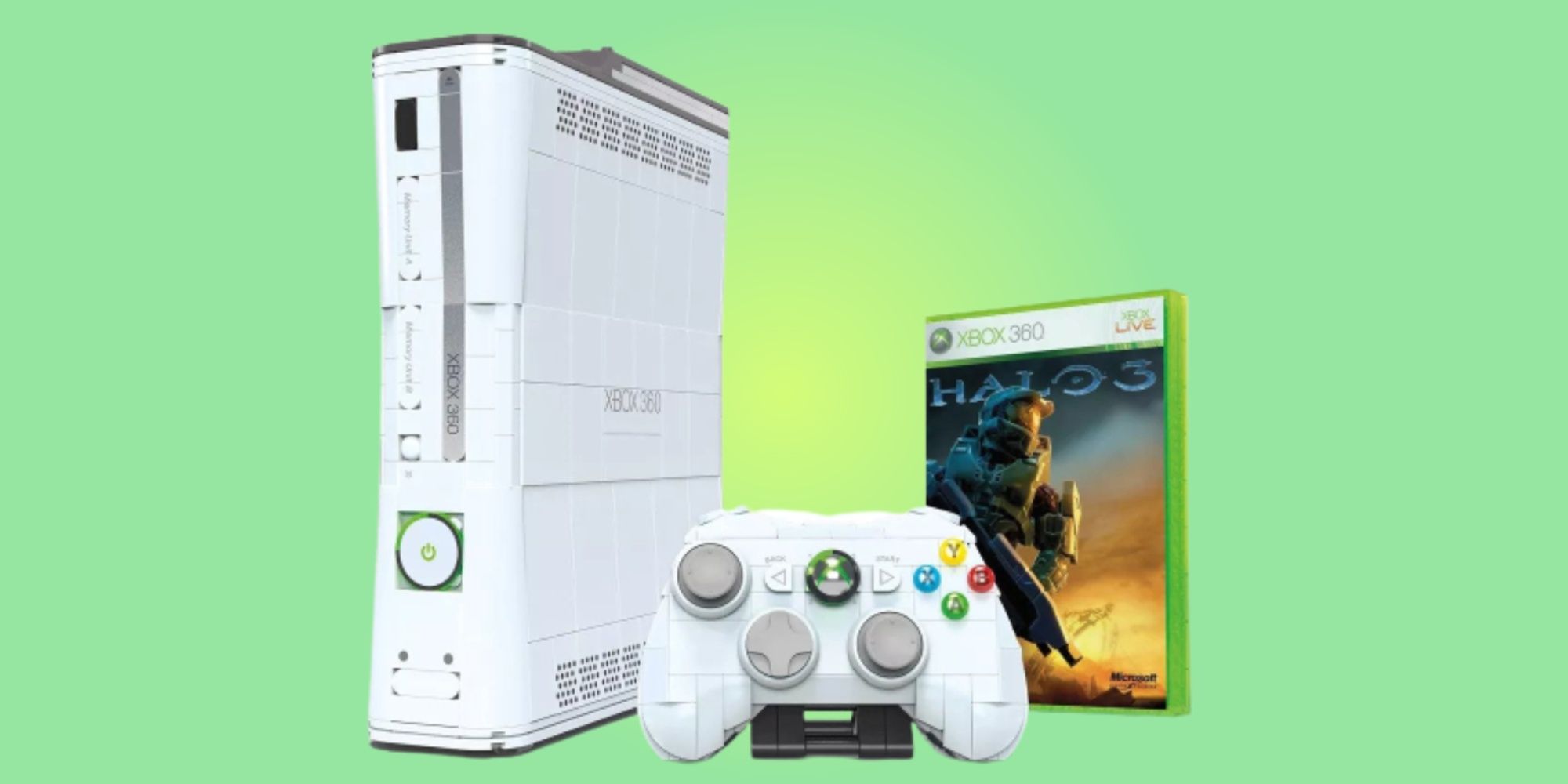 The Xbox 360 is making a comeback as a detailed Mega set