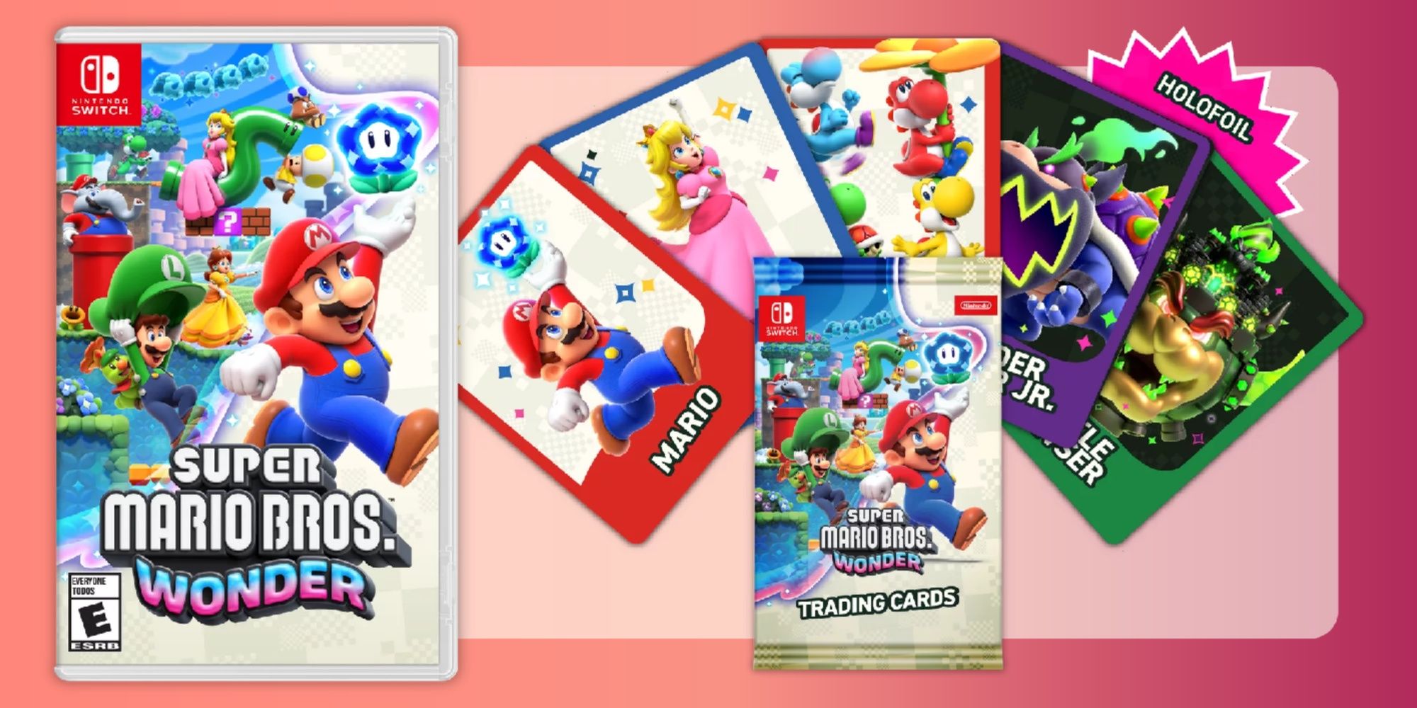 Super Mario Bros. Wonder Pre-Orders Include Free Trading Cards At Walmart