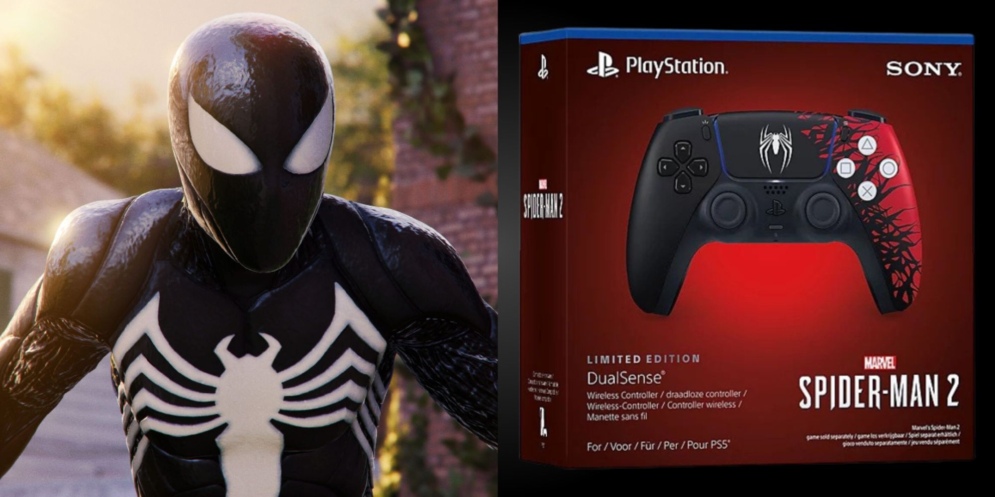 Manette sans fil Sony DualSense pour PS5 Edition Limitée Marvel's Spider-Man  2