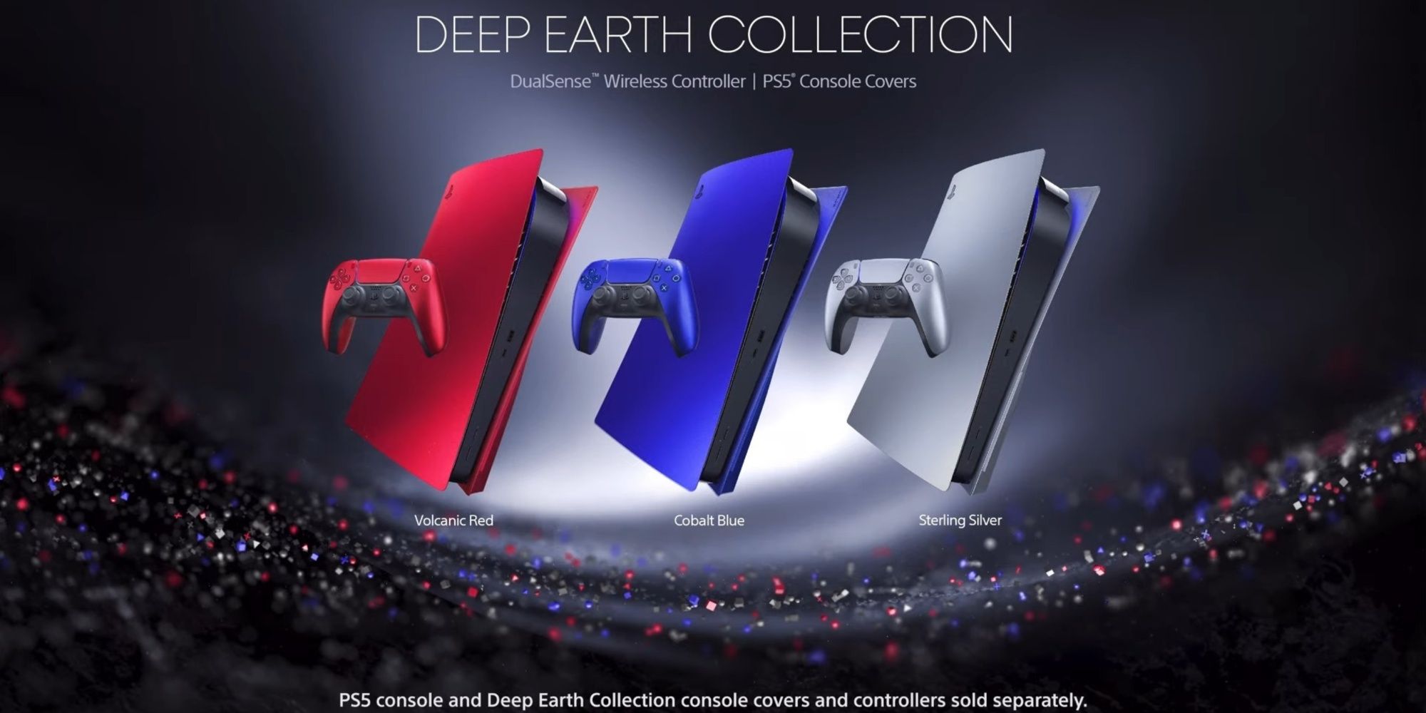 ps5 deep earth collection covers and dualsense controllers