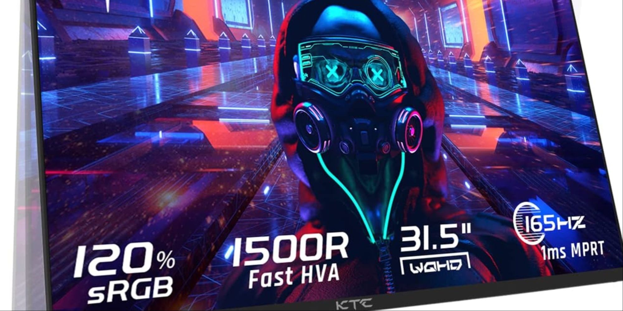 A curved monitor that is great for immersion