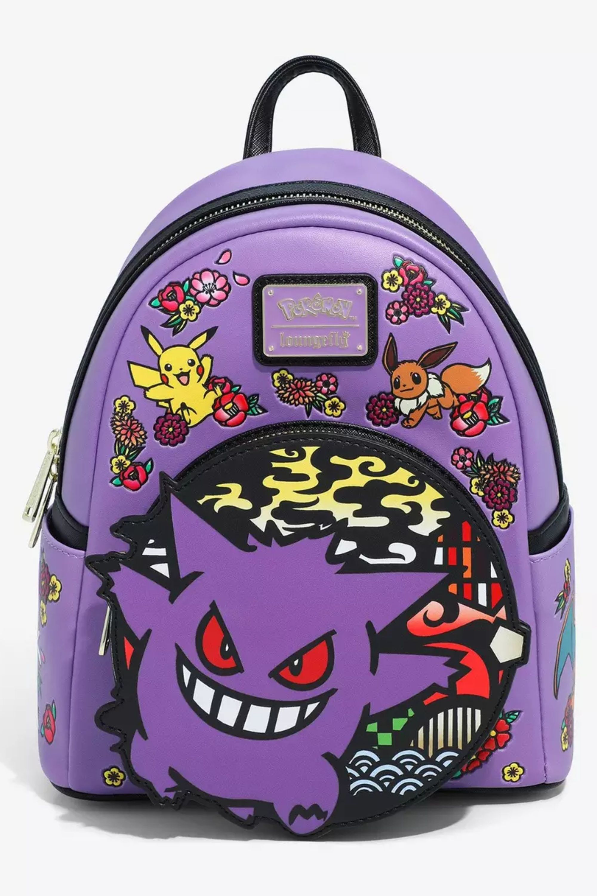 Loungefly Pokémon Gengar Floral Characters Mini Backpack