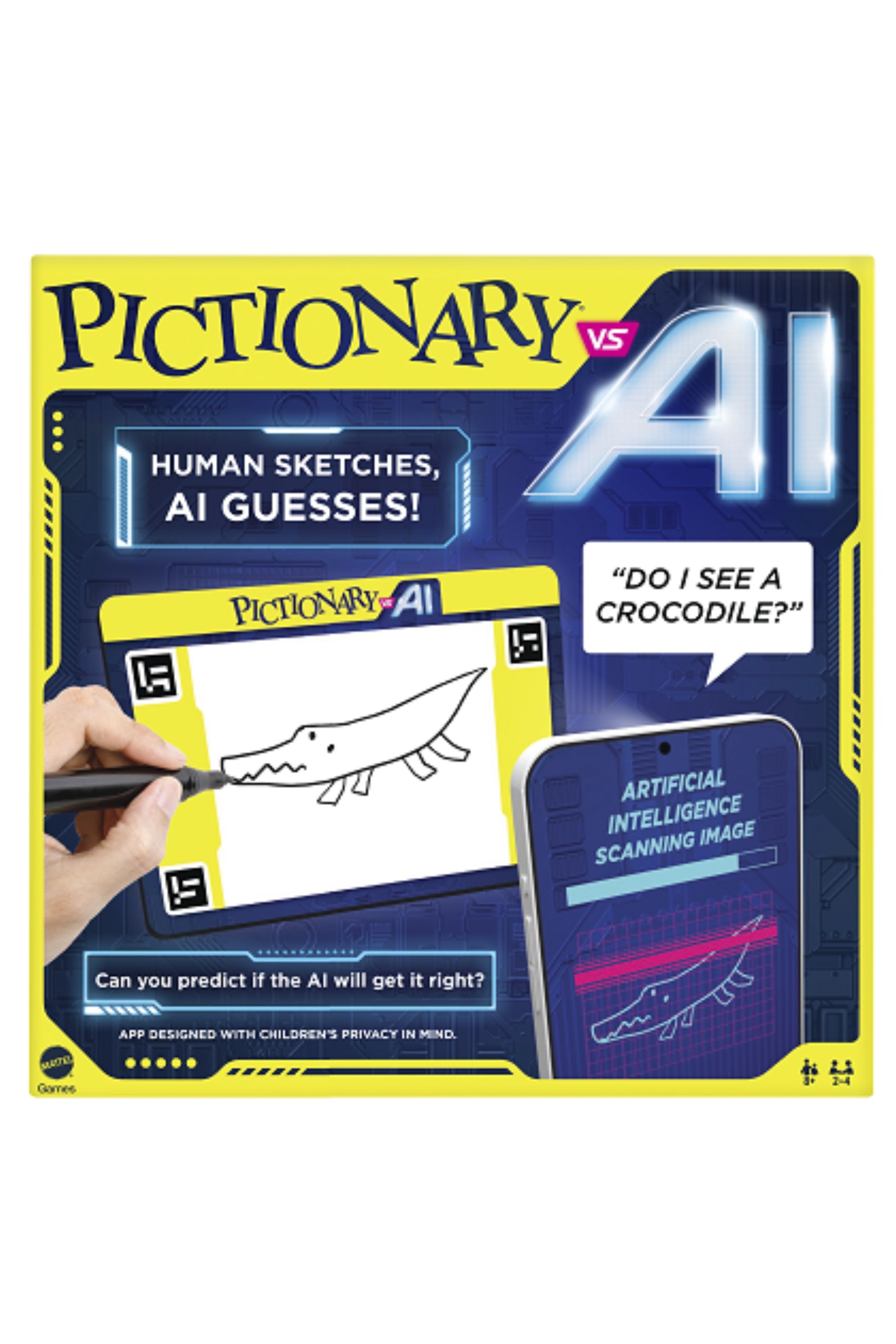 pictionary vs. ai board game