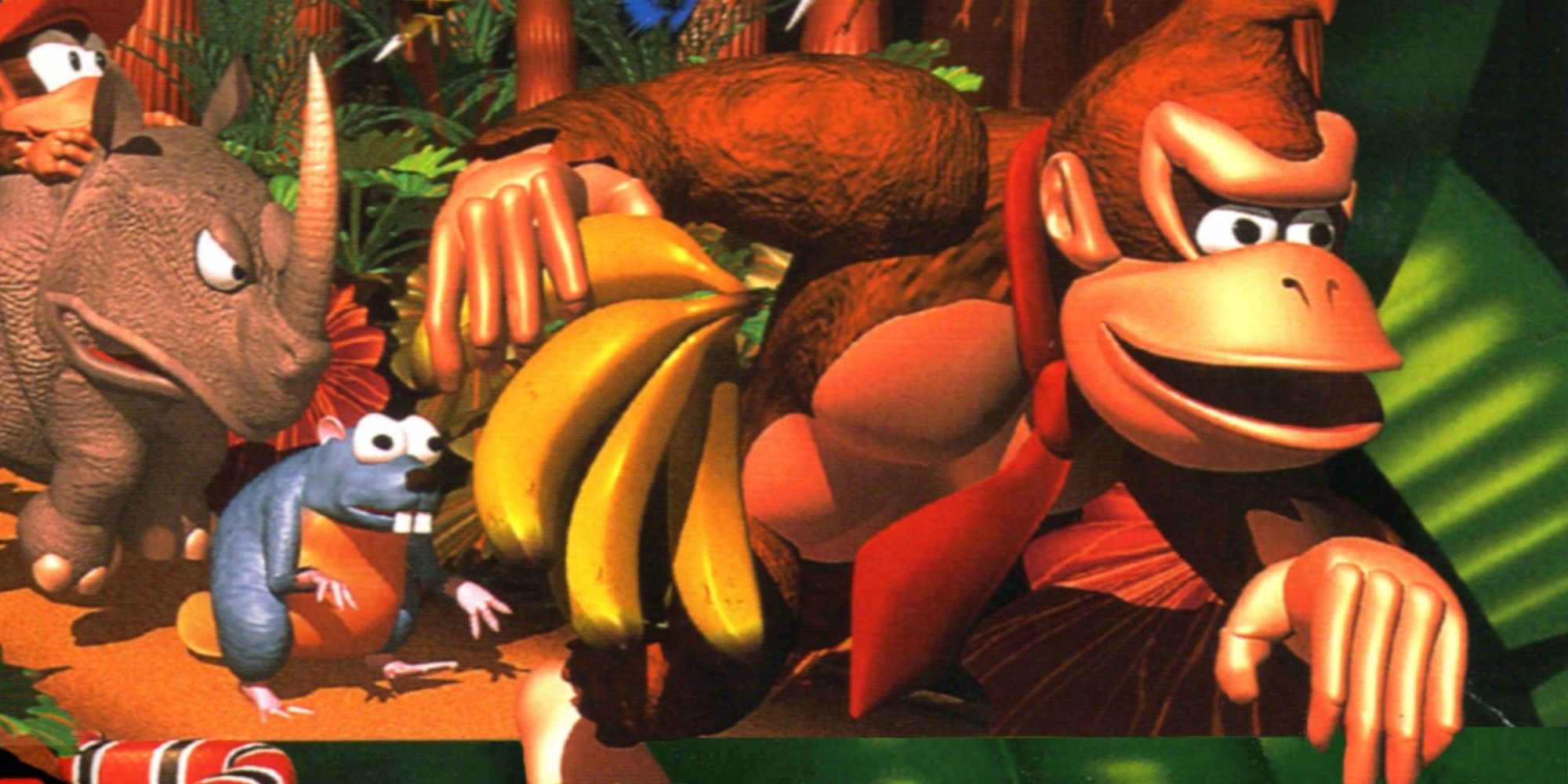 Donkey Kong Carrying Some Bananas