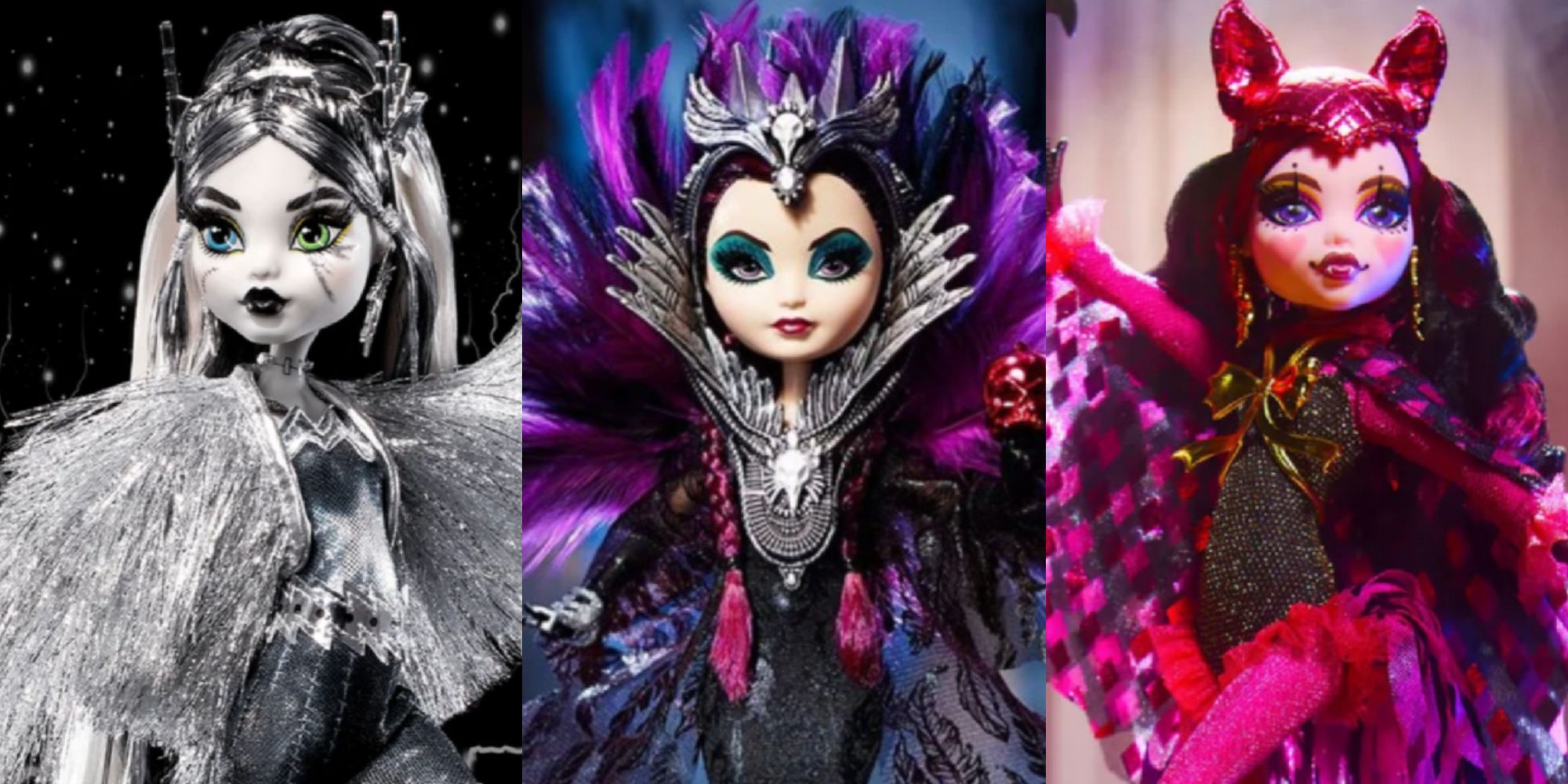 Cover Image for X Best Comic Con-Exclusive Mattel Dolls Featuring Frankie Stein, Raven Queen, and Draculaura