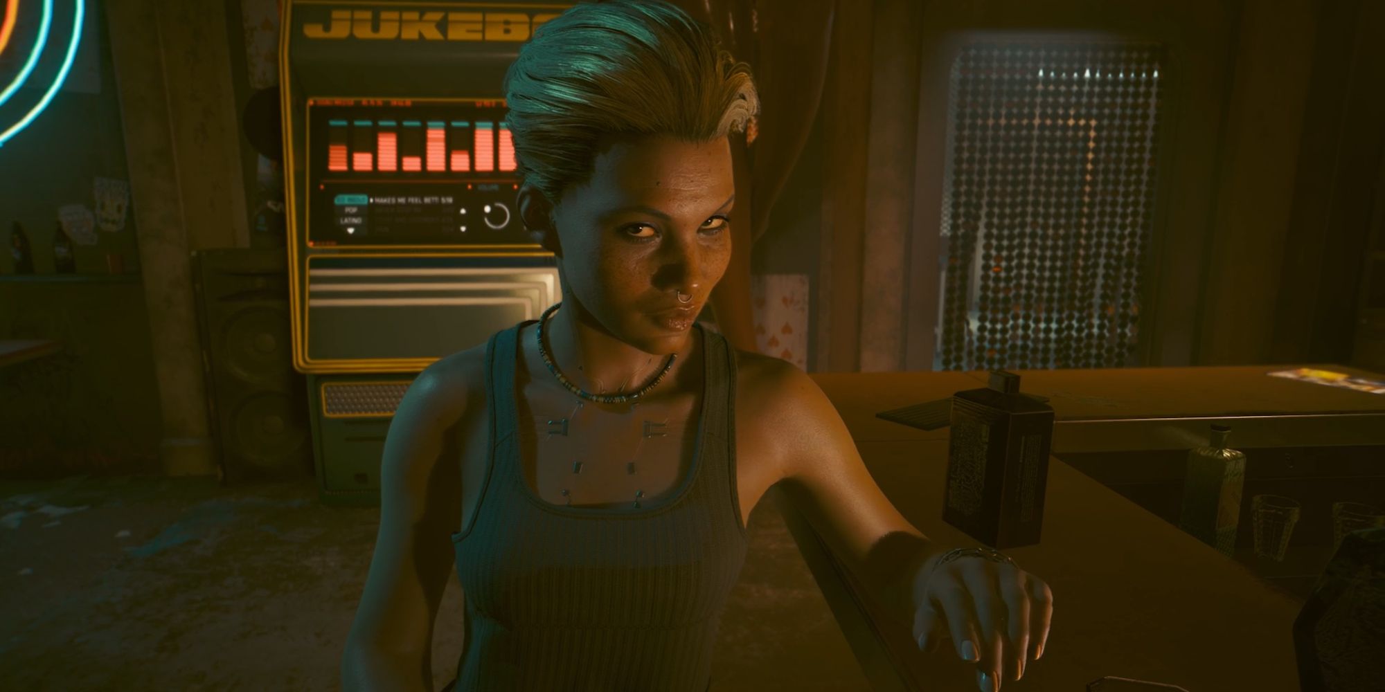 Cyberpunk 2077 Phantom Liberty Screenshot Of Alex Smirking