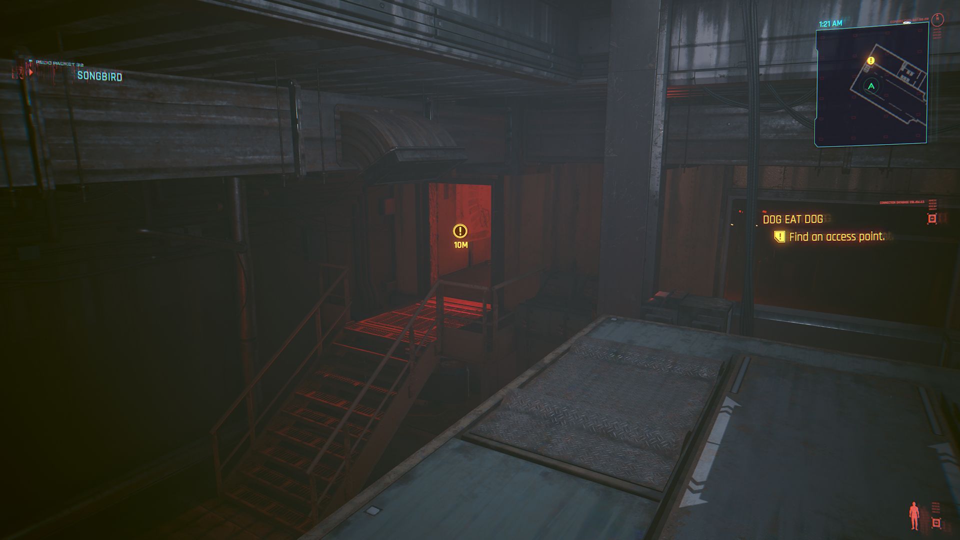 Cyberpunk 2077 Phantom Liberty Screenshot Of Maintenance Room Entrance