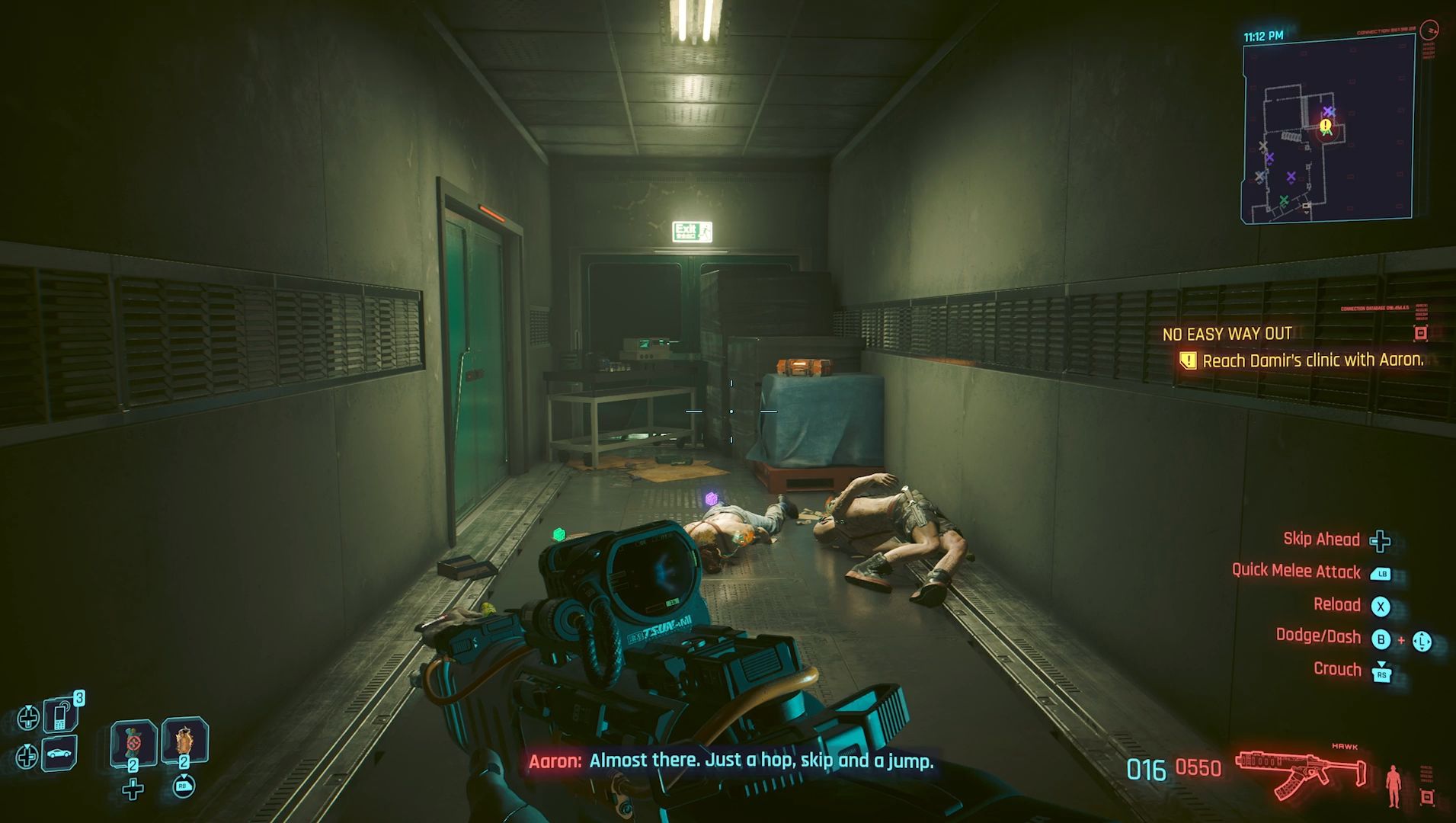 Cyberpunk 2077 Phantom Liberty Screenshot Of Hallway Outside The Clinic