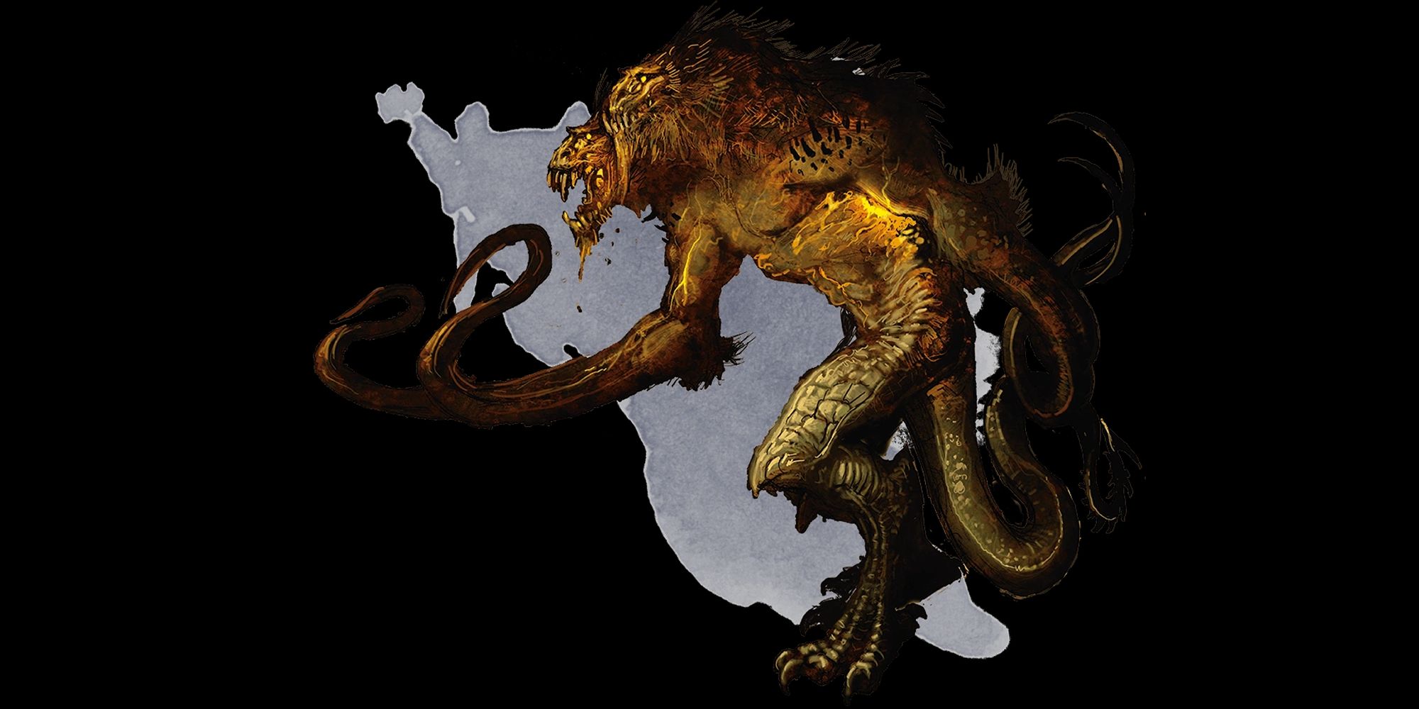 D&D A Demogorgon From The Abyss