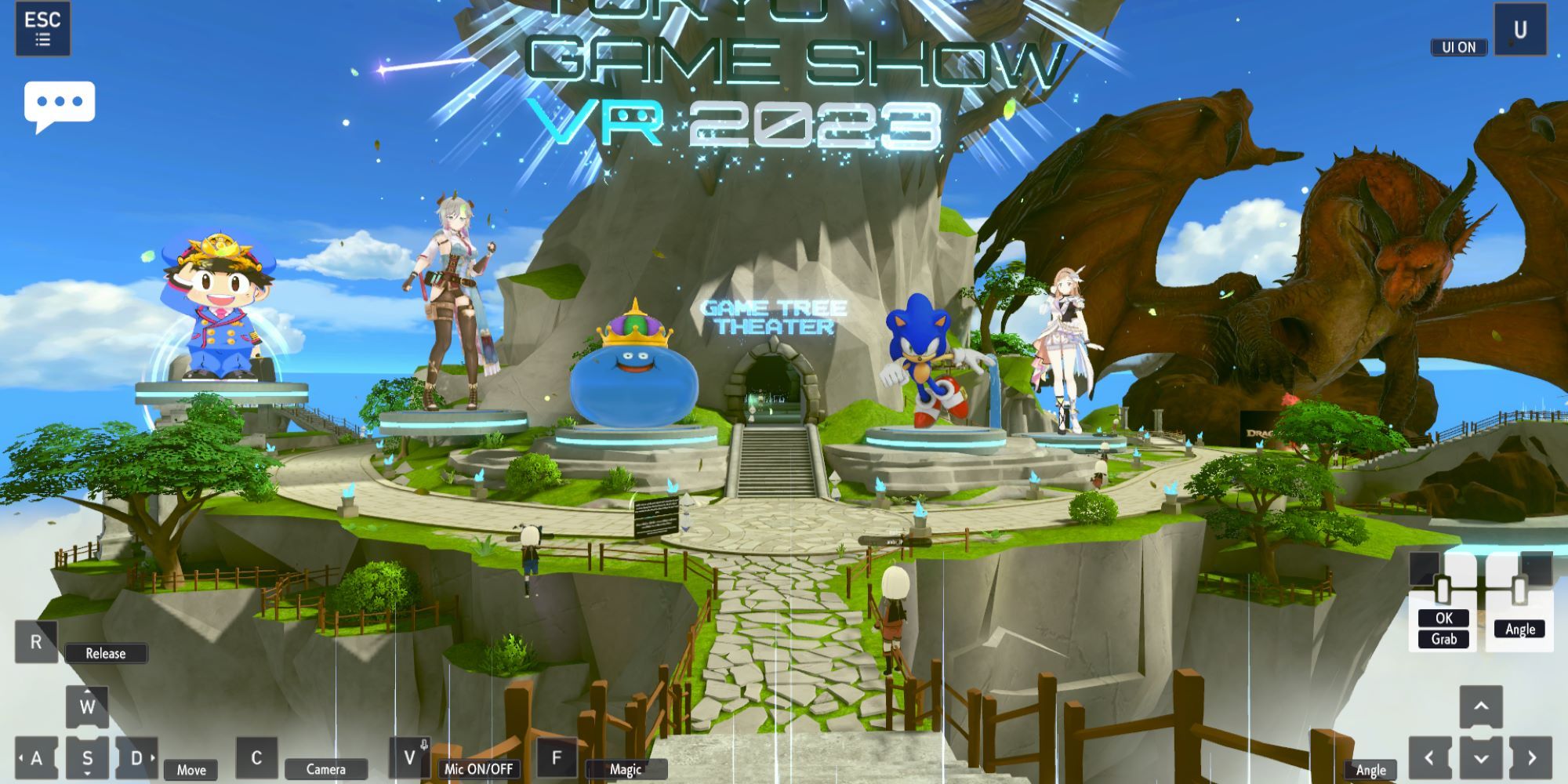 Entrance to The Game Tree at TGS VR 2023
