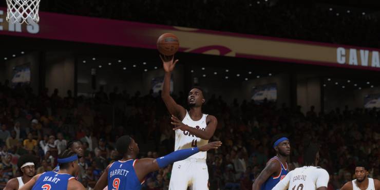 Evan Mobley floater