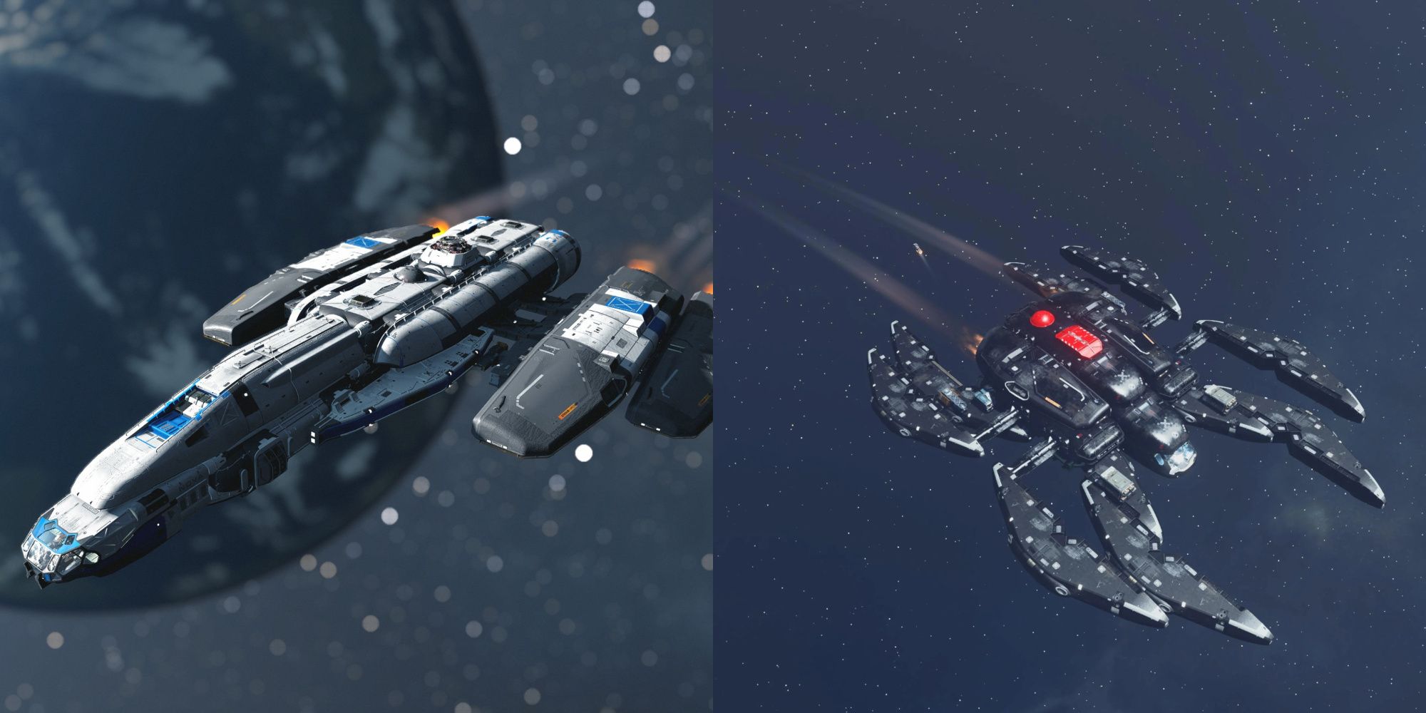 Normandy And Black Widow Player Created Ships In Starfield