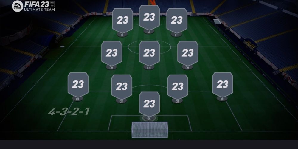 FIFA 23 4-3-2-1 Formation In The Ultimate Team Format