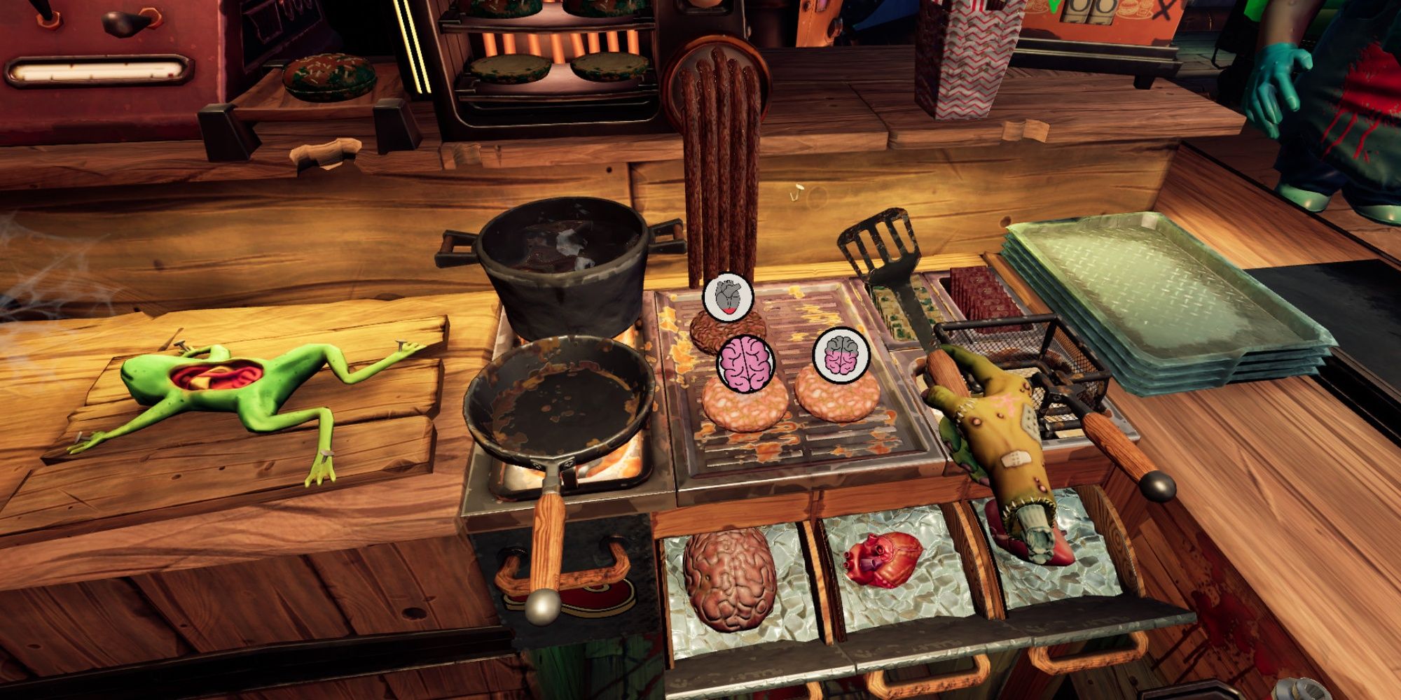 Horror Bar VR: Serving Up Body Parts On A Grill