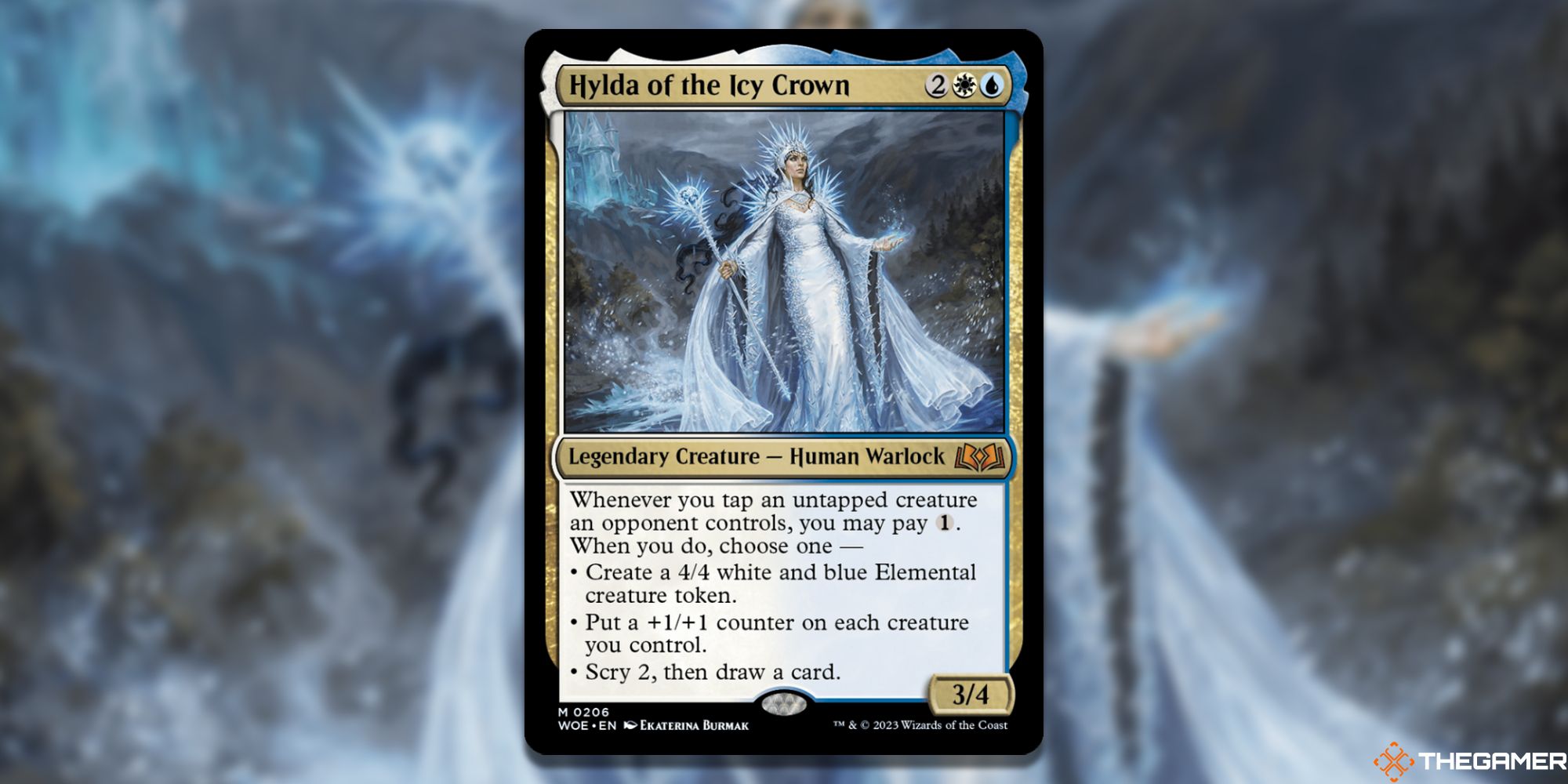 MTG: Hylda of the Icy Crown card