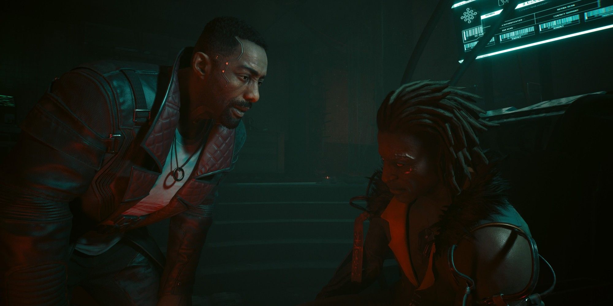 Idris Elba as Solomon Reed in Cyberpunk 2077 Phantom Liberty