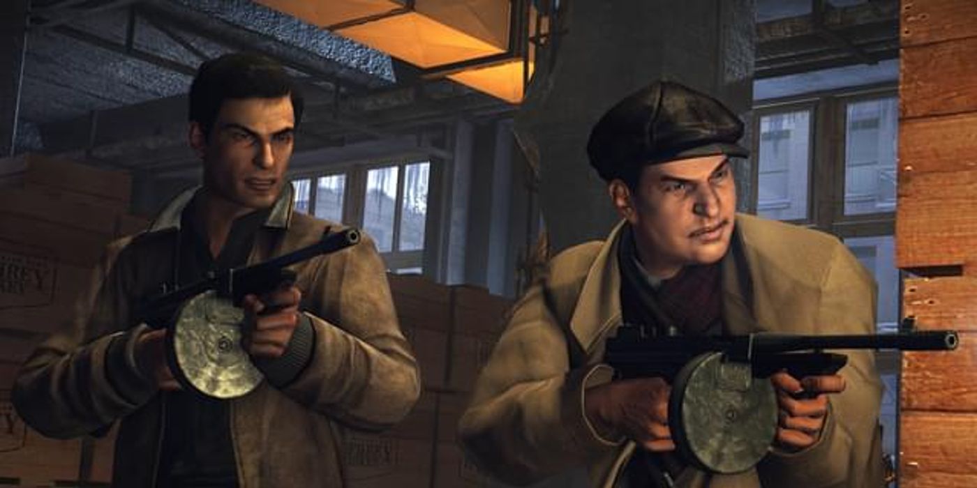 Image of gangsters from Mafia 2
