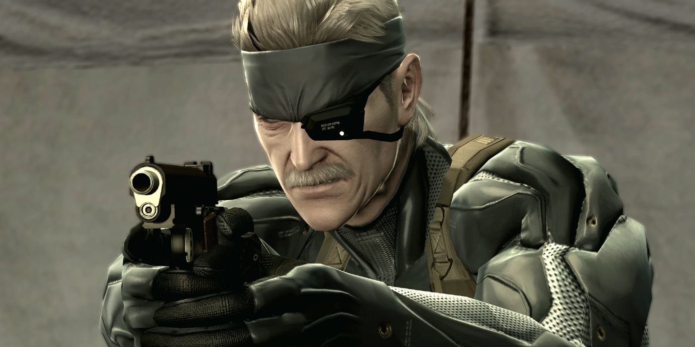 Image of Old Snake from Metal Gear Solid 4