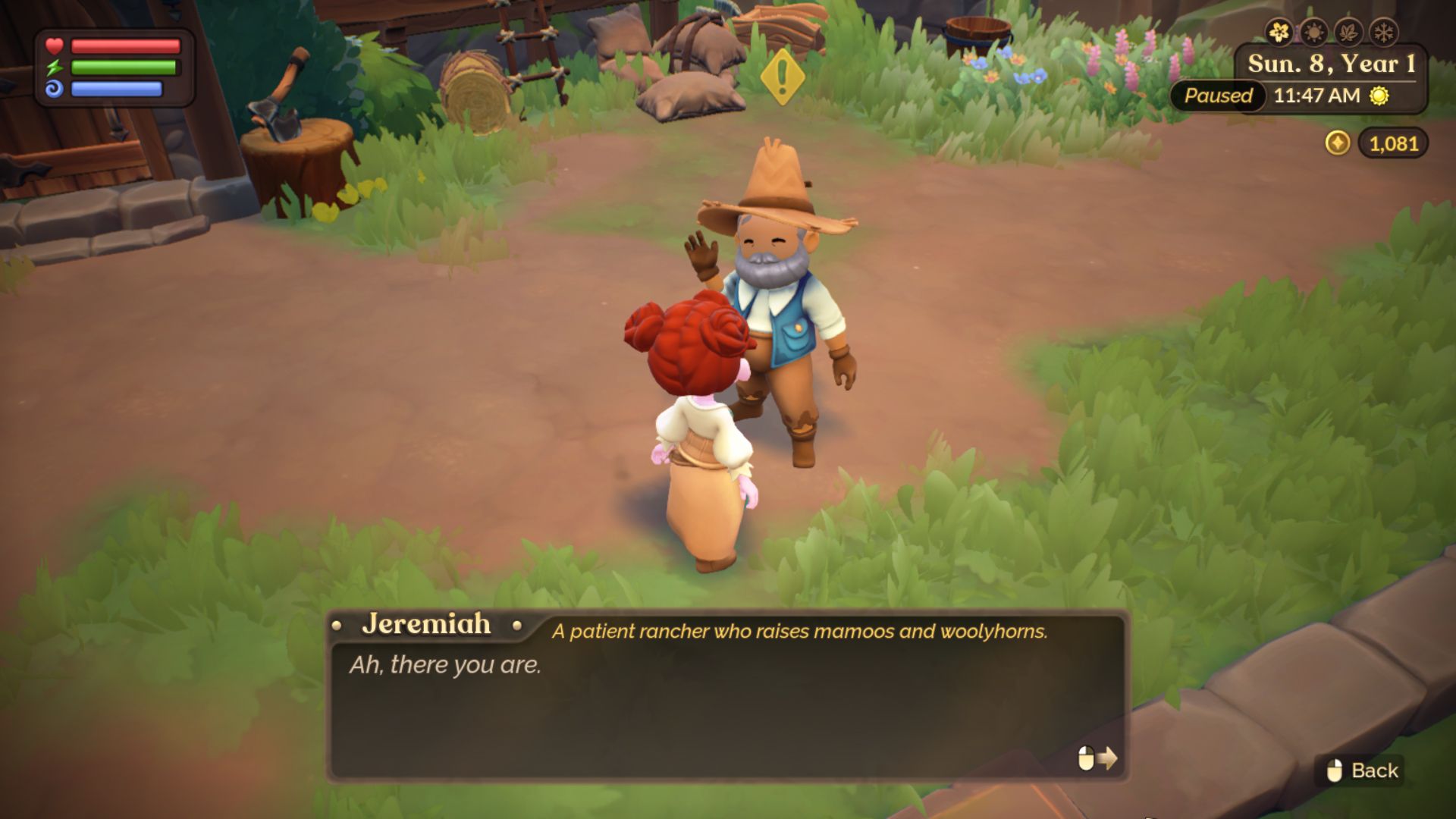 Jeremiah on the Fae farm