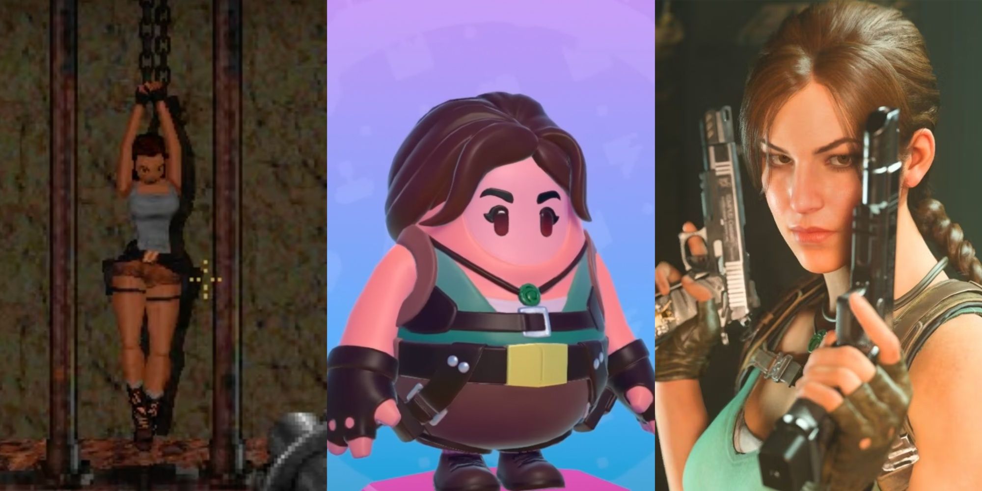 Lara Croft é destaque na nova temporada de Fall Guys - Lara Croft BR