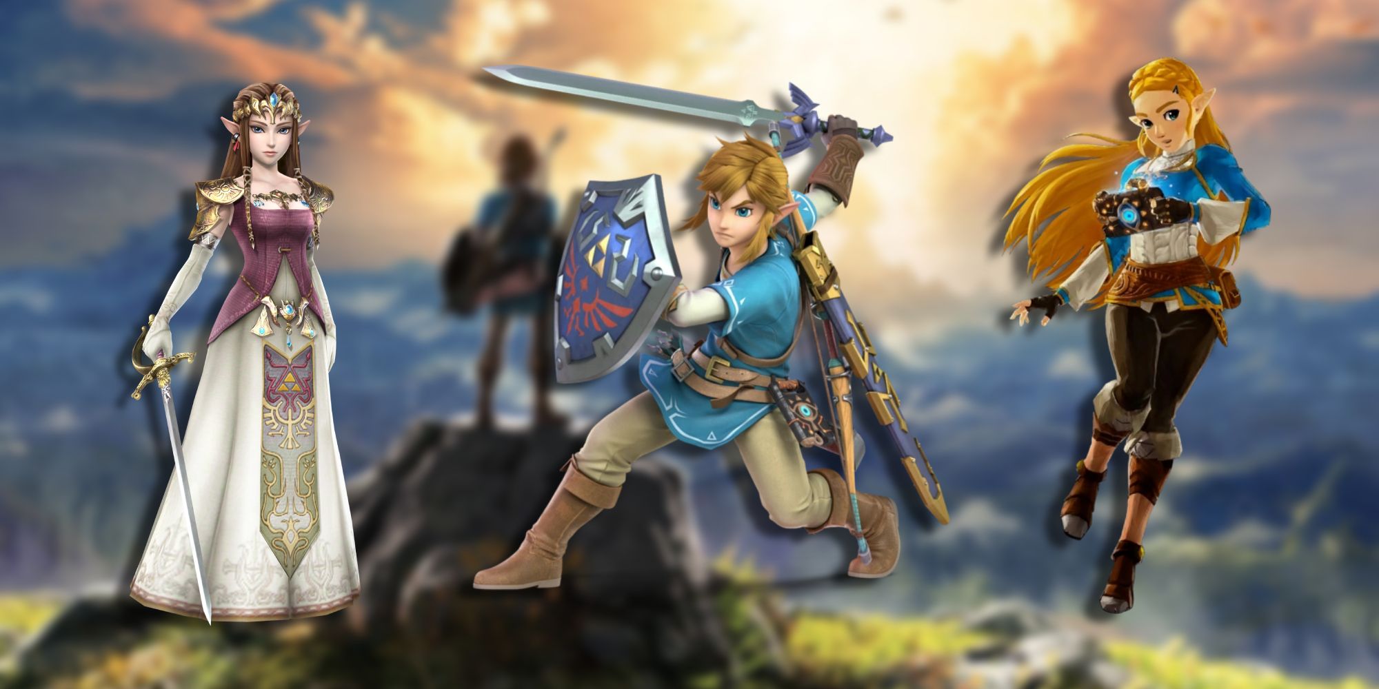 Link Prestige Legend of Zelda Nintendo Costume, Medium/7-8