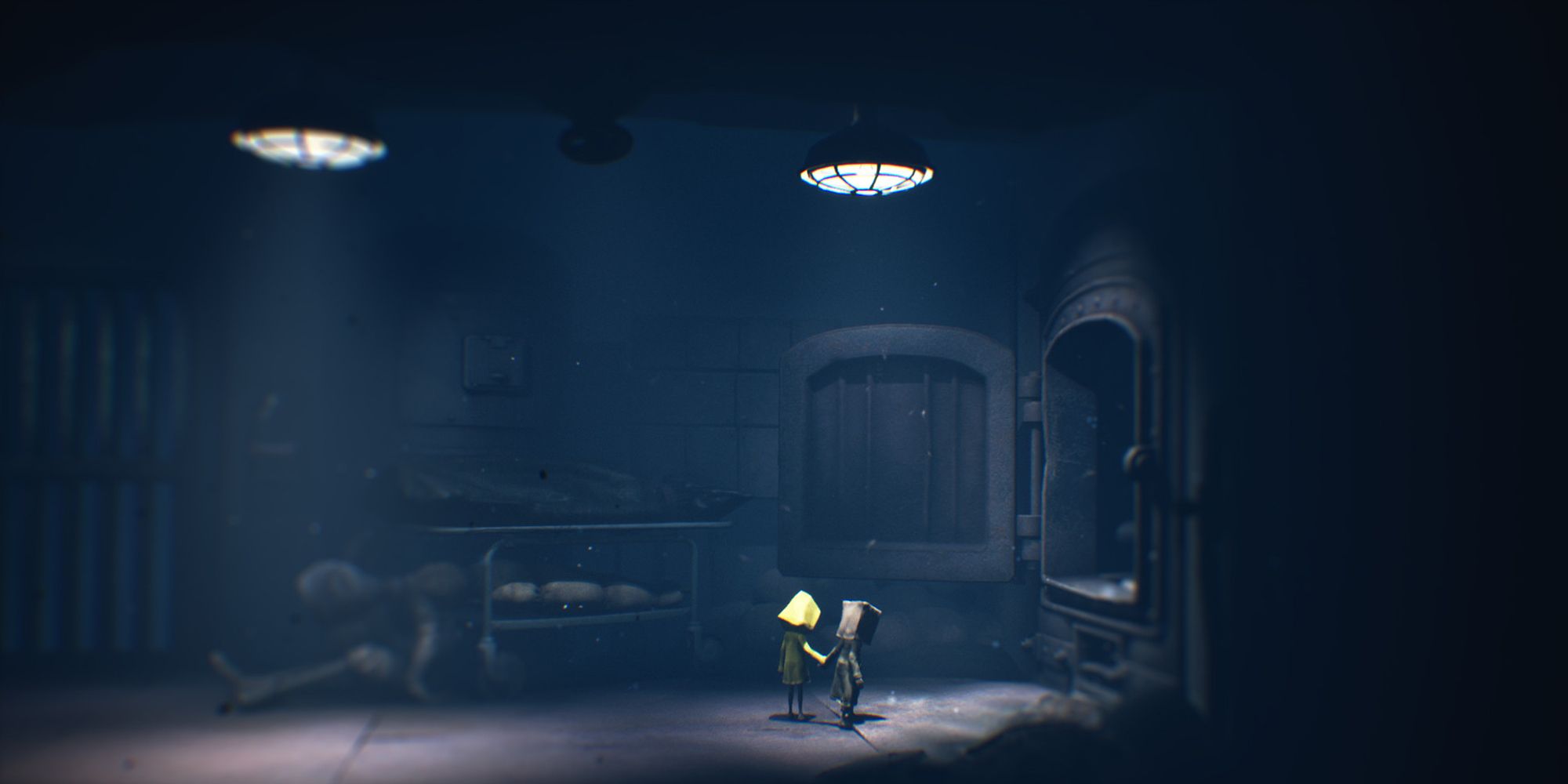 Little Nightmares 2 Steam The Kids In Front Of The Hospital Furnace