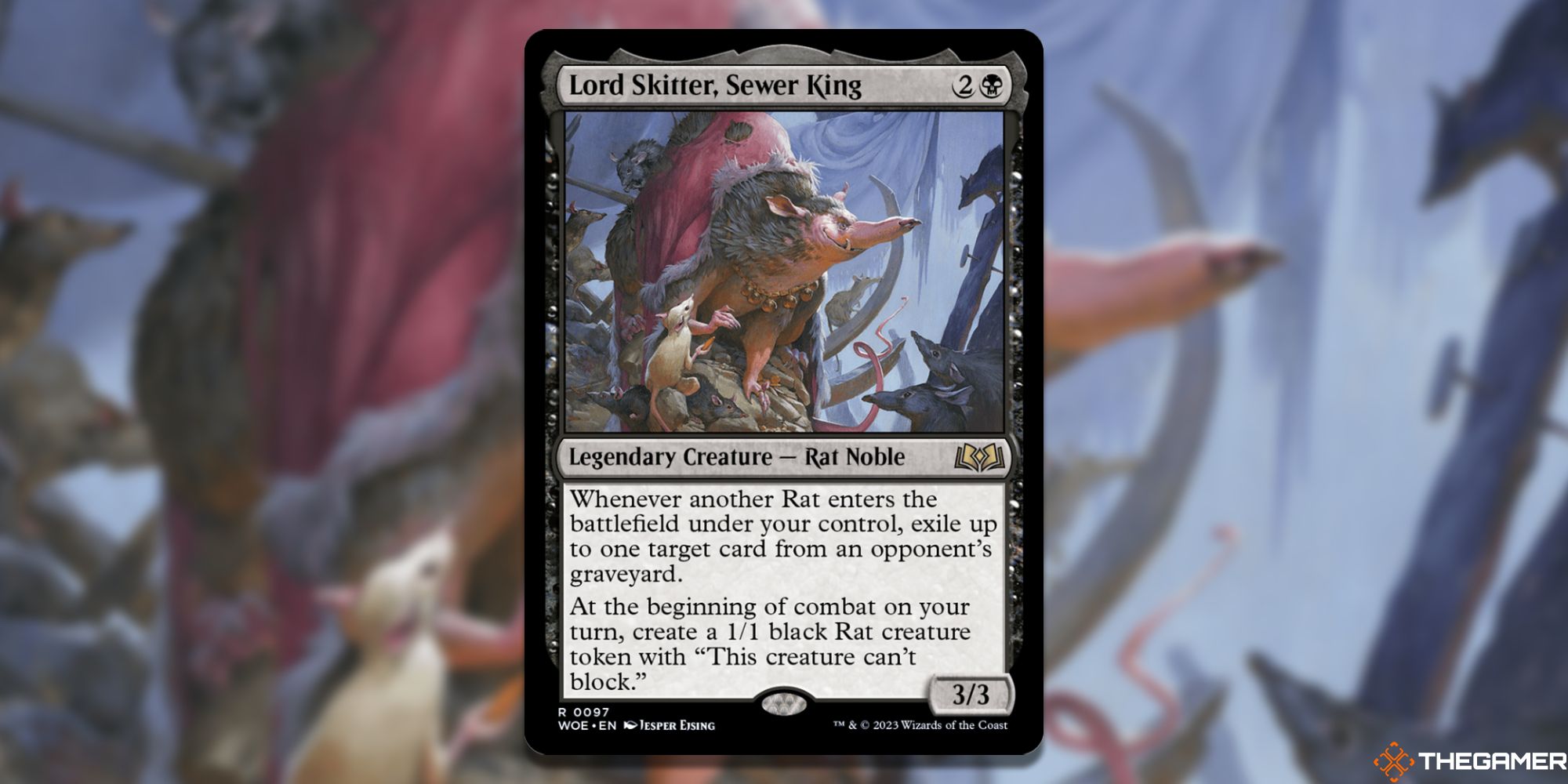 MTG: Lord Skitter, Sewer King card
