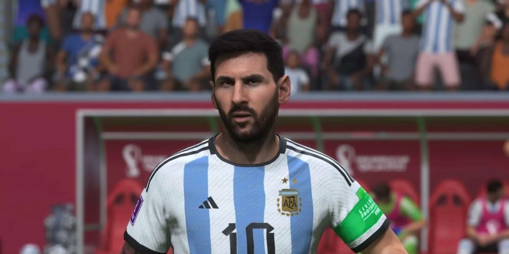 Messi Representing Argentina In FIFA 23