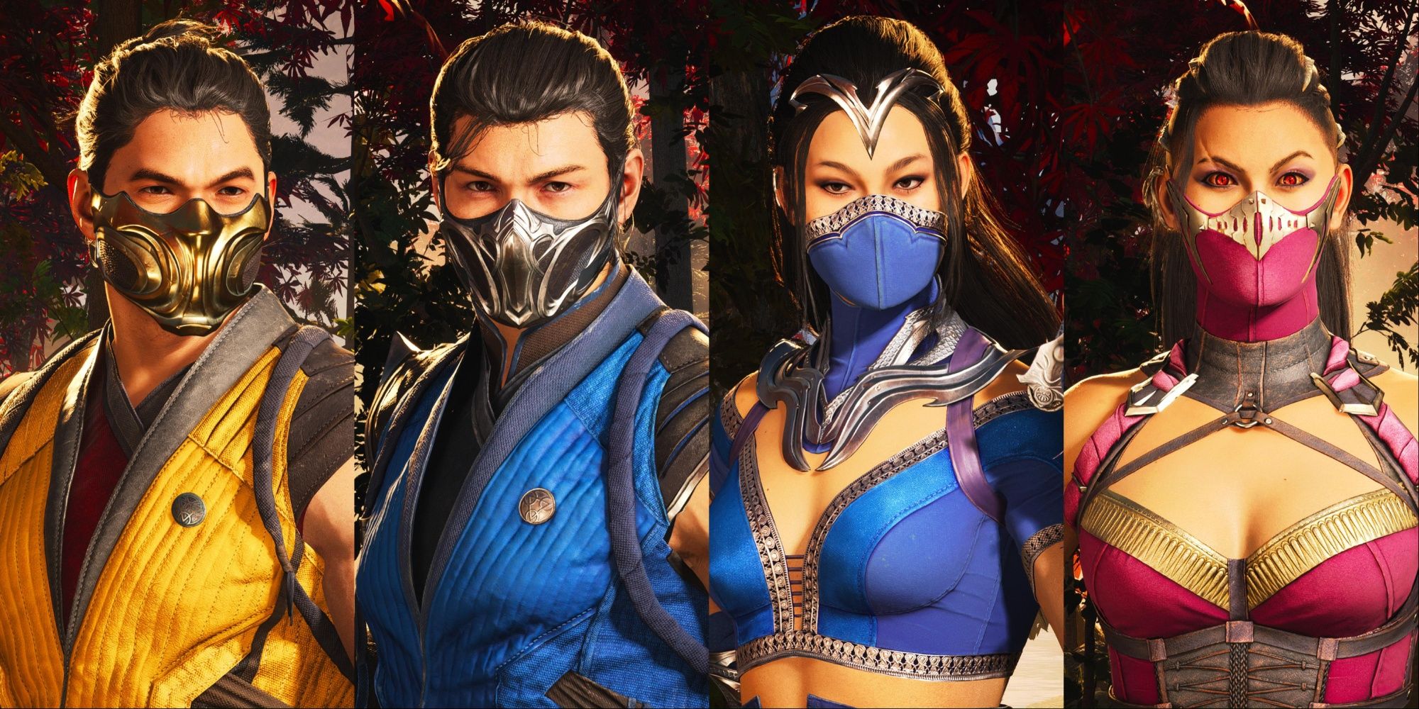 Mortal Kombat 1 updated DLC character select screen 1 out of 2