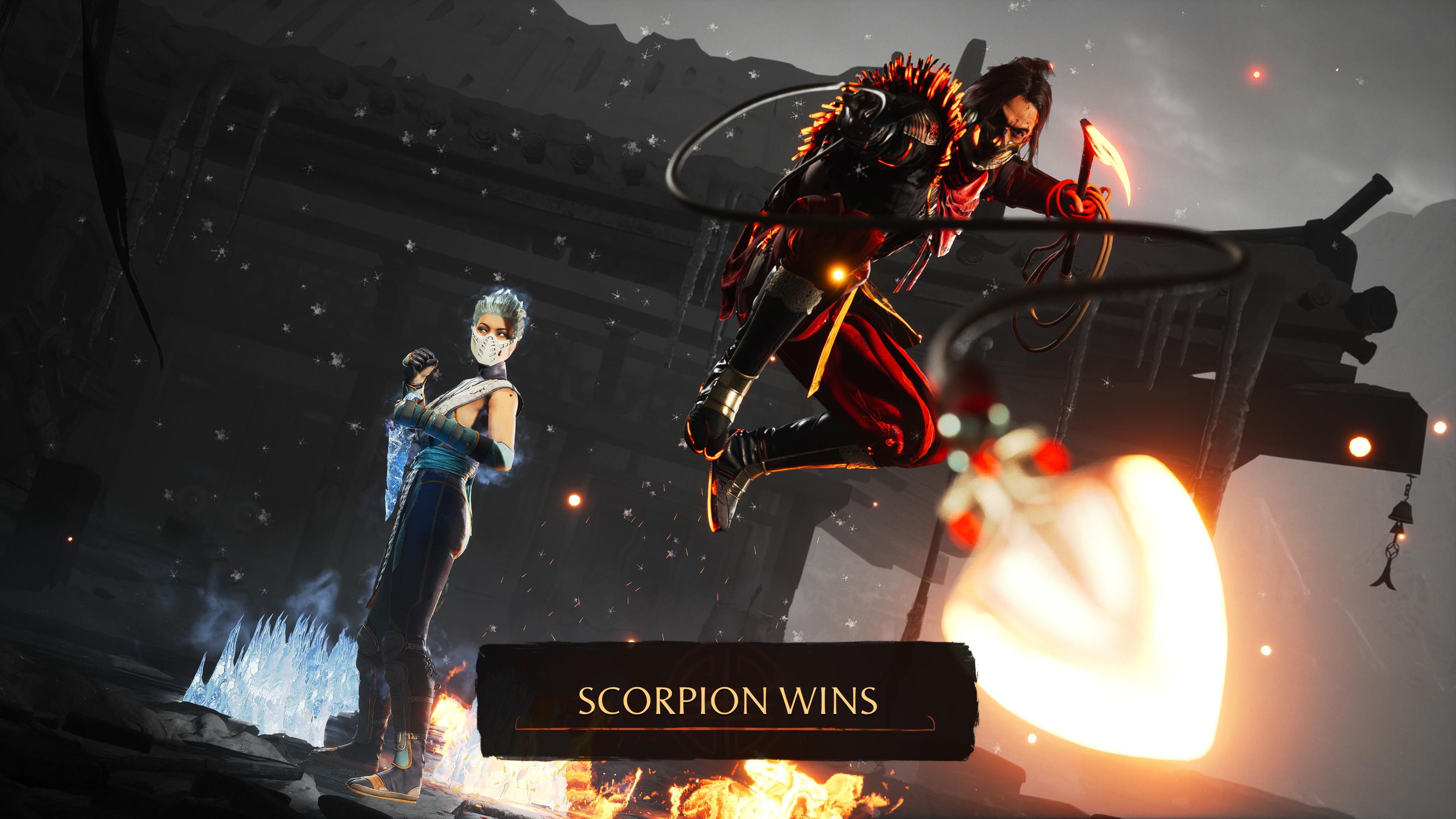 A screenshot of the winning opse of Scorpion and Frost.