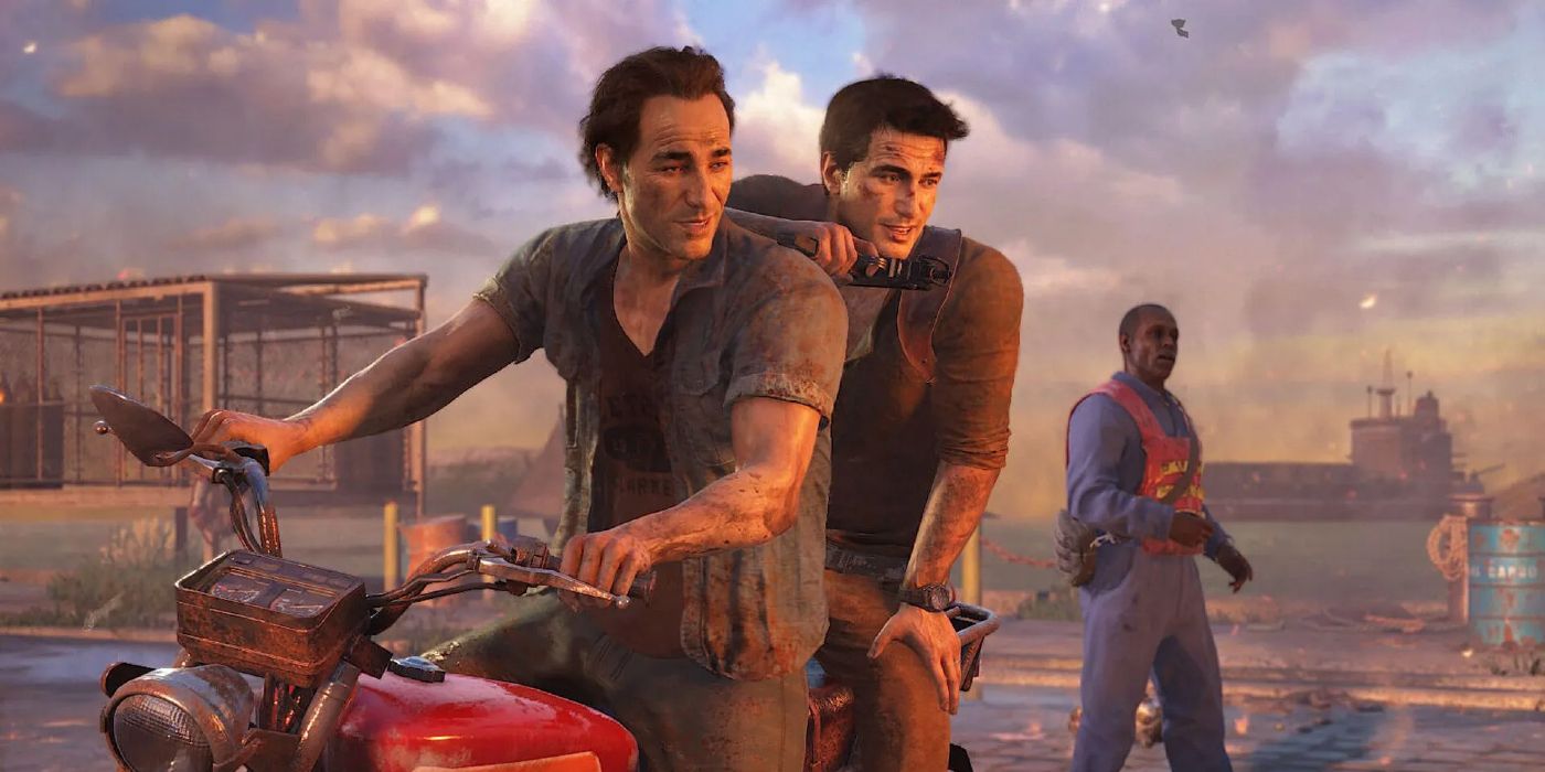 Image of Nathan and Sam from Uncharted 4