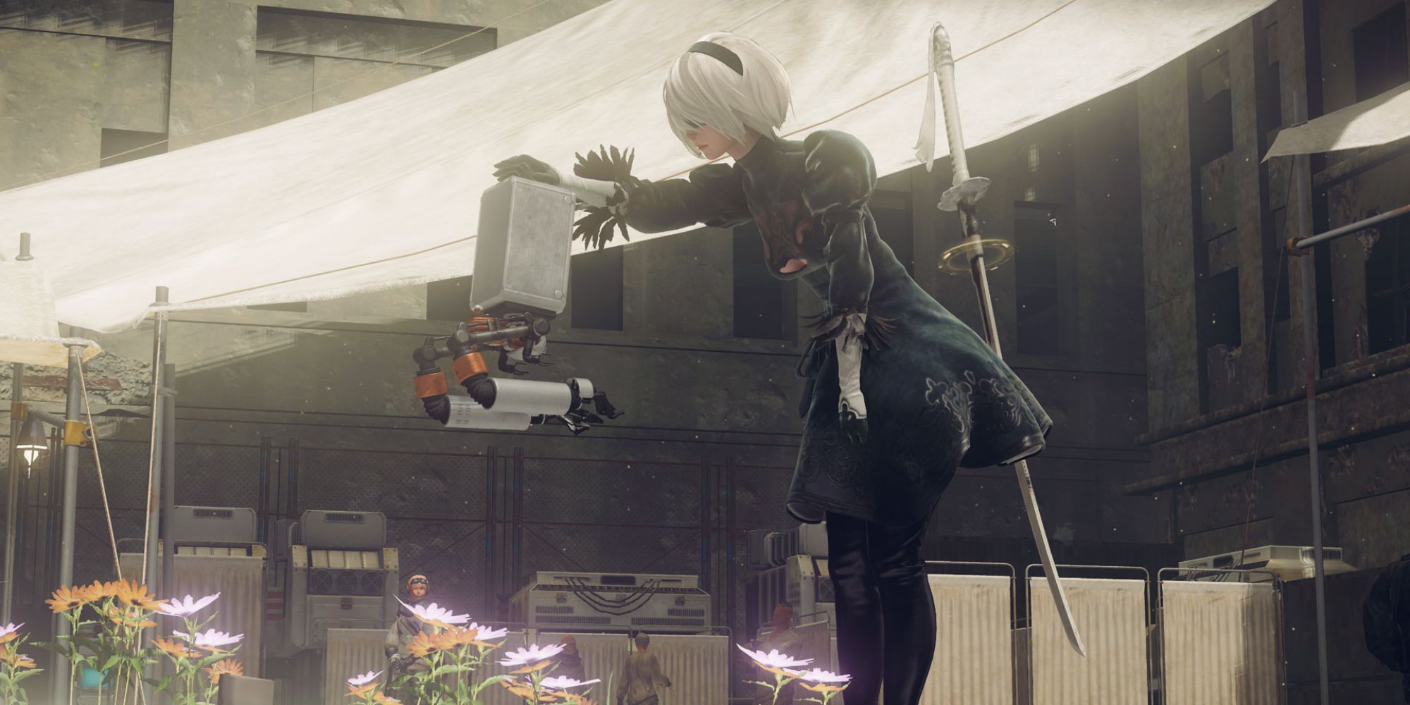 2B android in NieR Automata