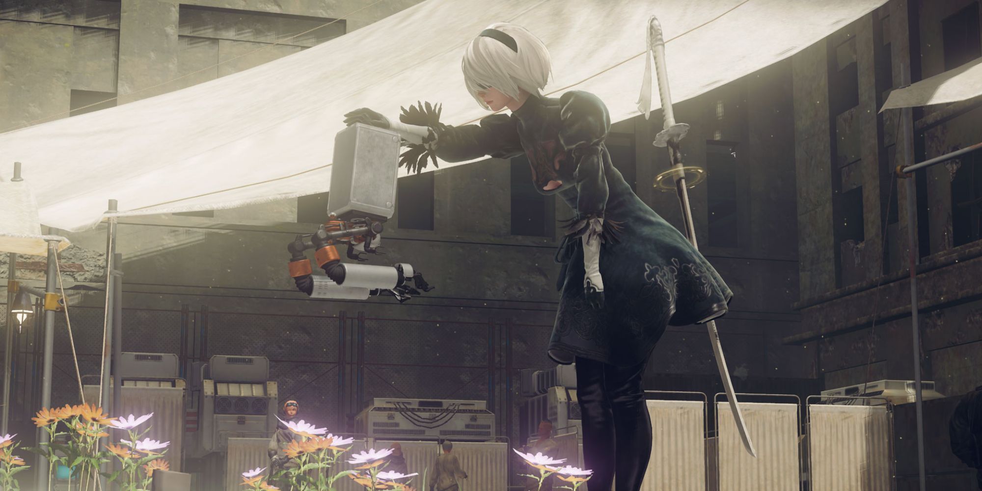 2B Android in NieR Automata