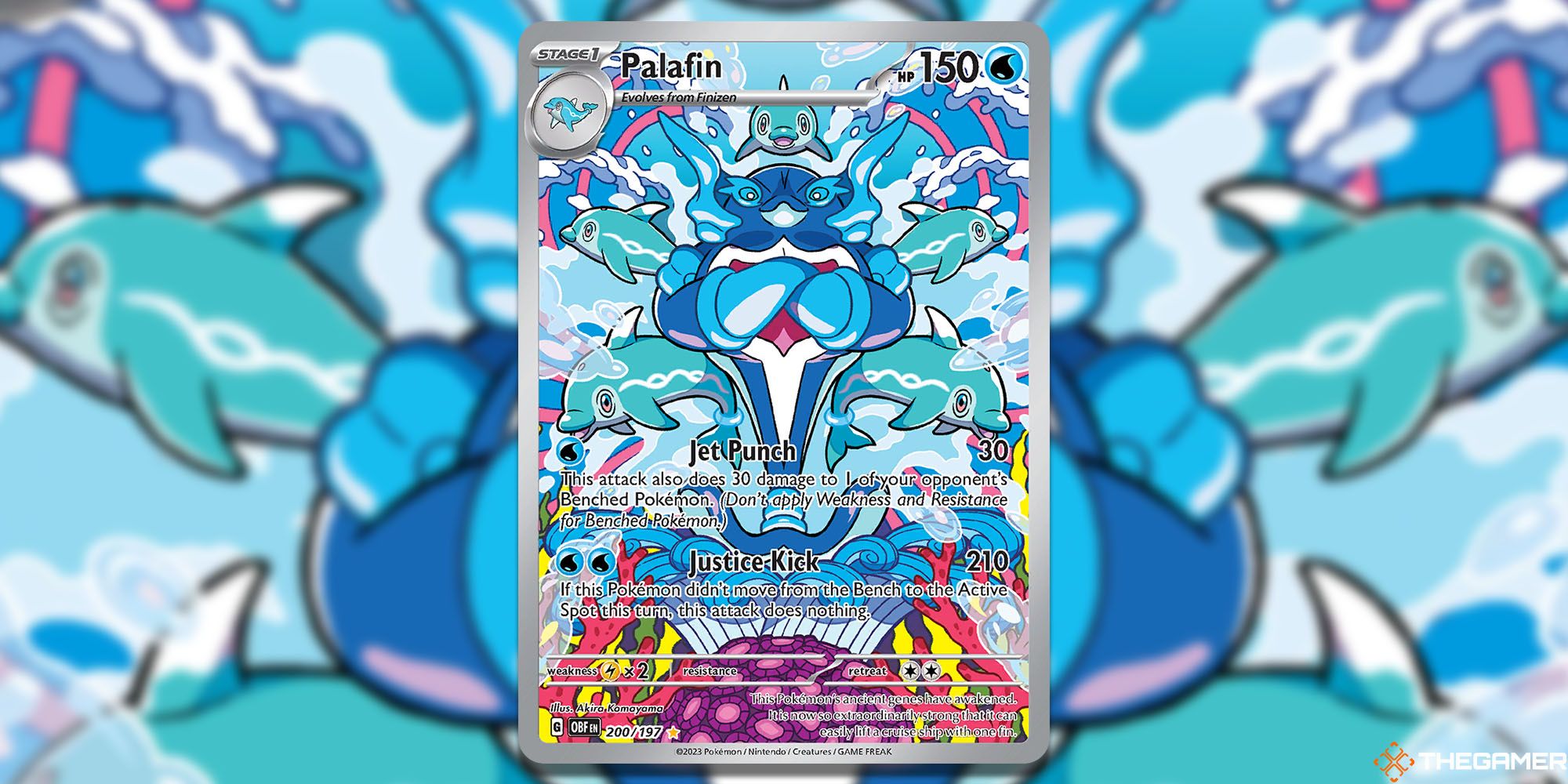 Palafin · Obsidian Flames (OBF) #200 Pokemon TCG card