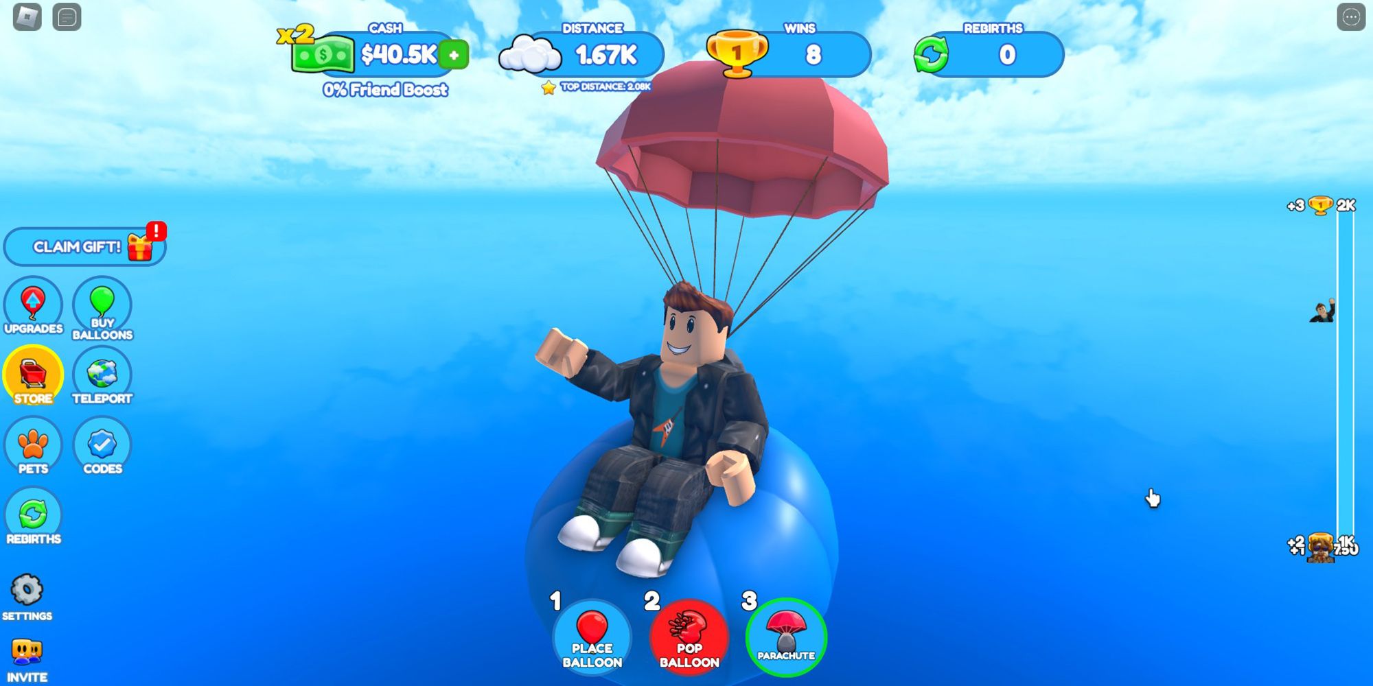 Roblox: Parachute em Jogos na Internet
