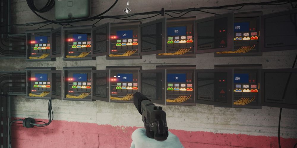 the electrical room of the neon cradle nightclub in payday 3